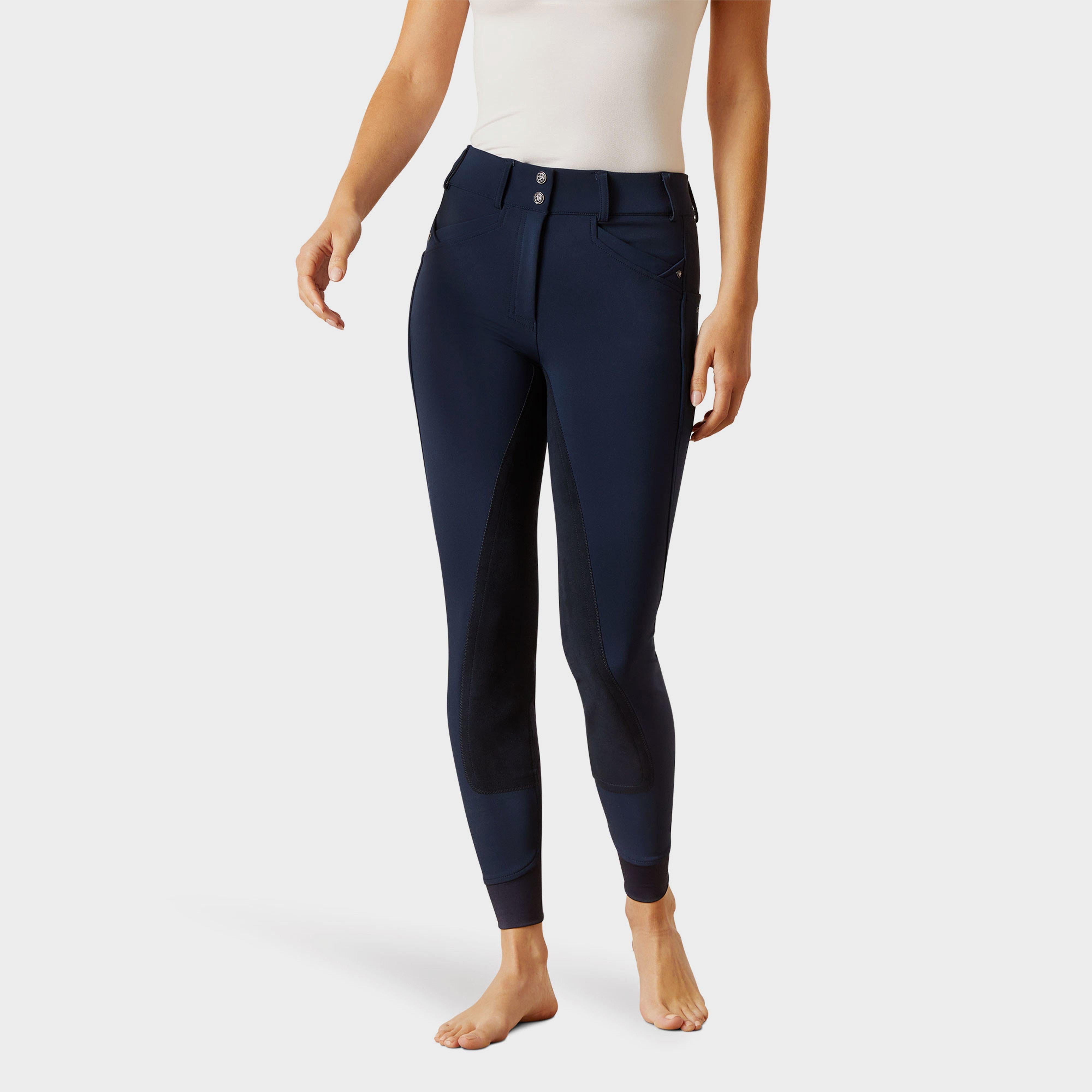 Womens Prelude 2.0 Full Seat Breeches Navy Eclipse