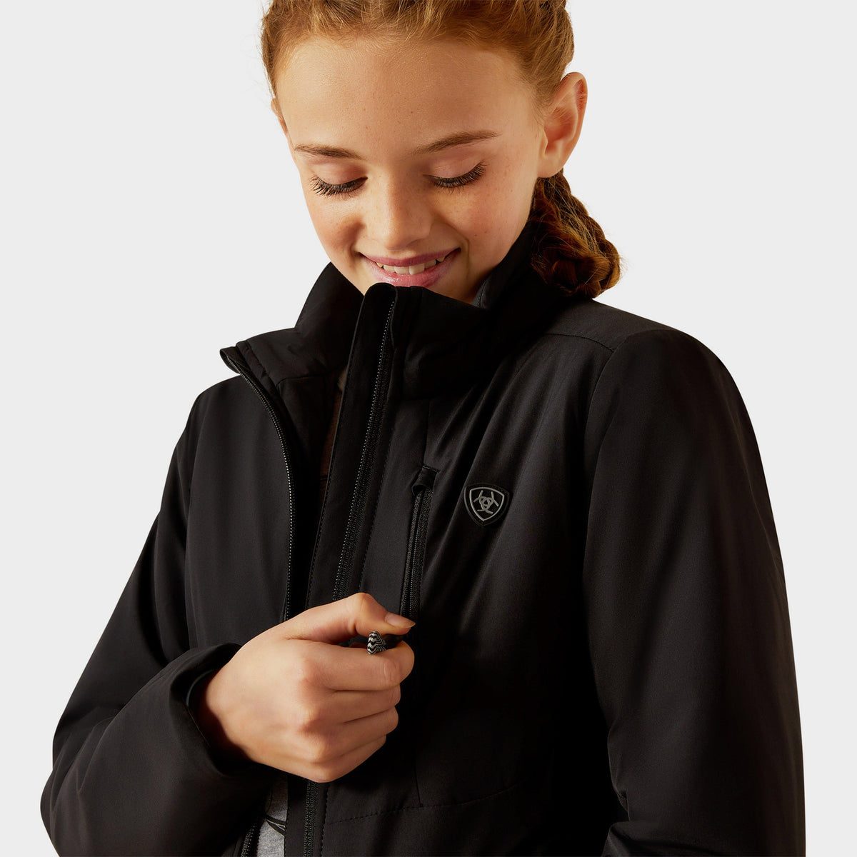Kids Rion Stretch Shell Insulated Jacket Black