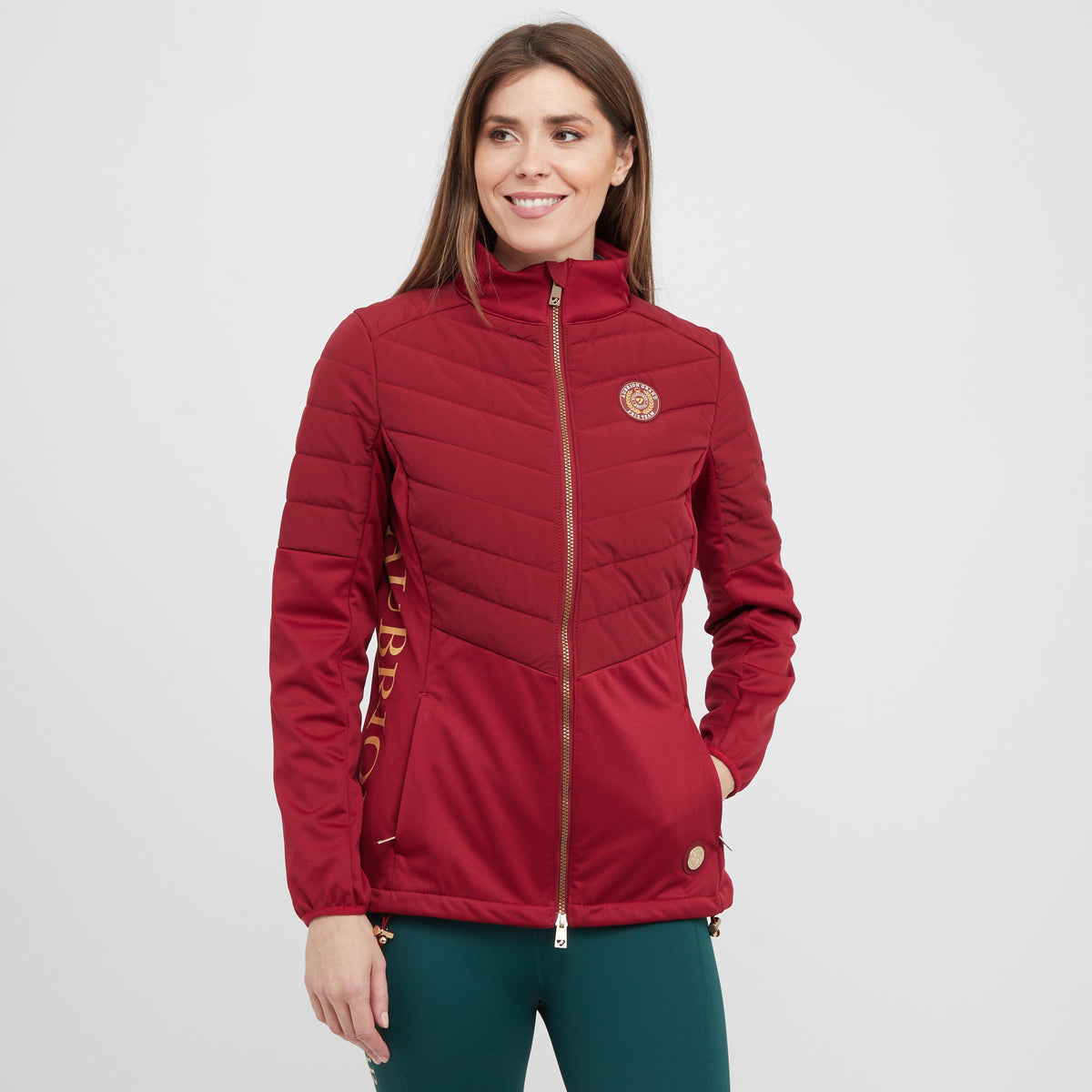Womens Team Insulated Jacket Red
