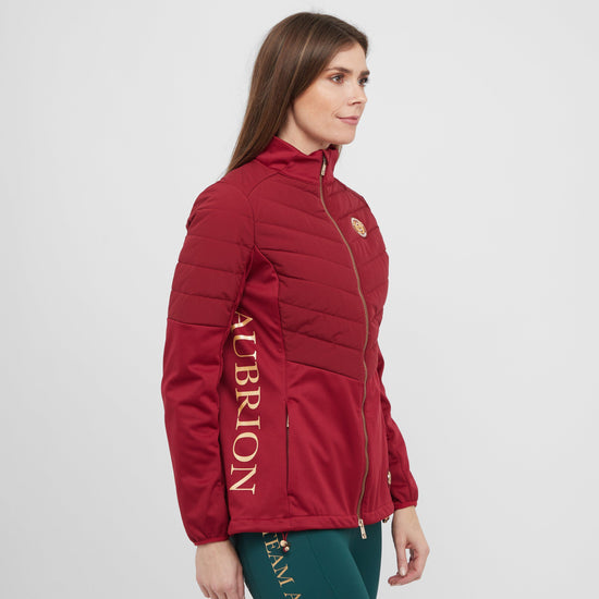 Womens Team Insulated Jacket Red