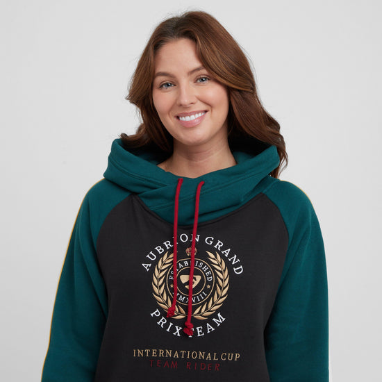 Womens Team Hoodie Black