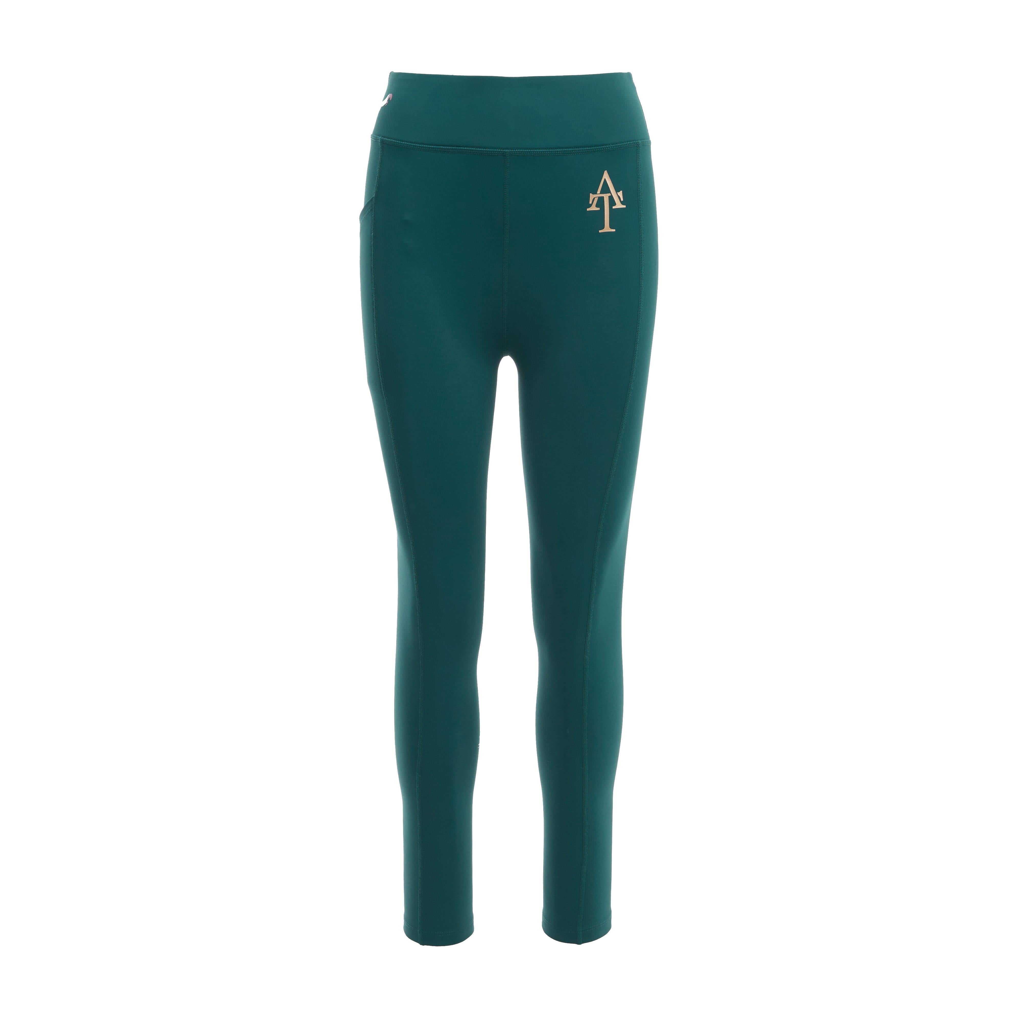Womens Team Winter Riding Tights Green