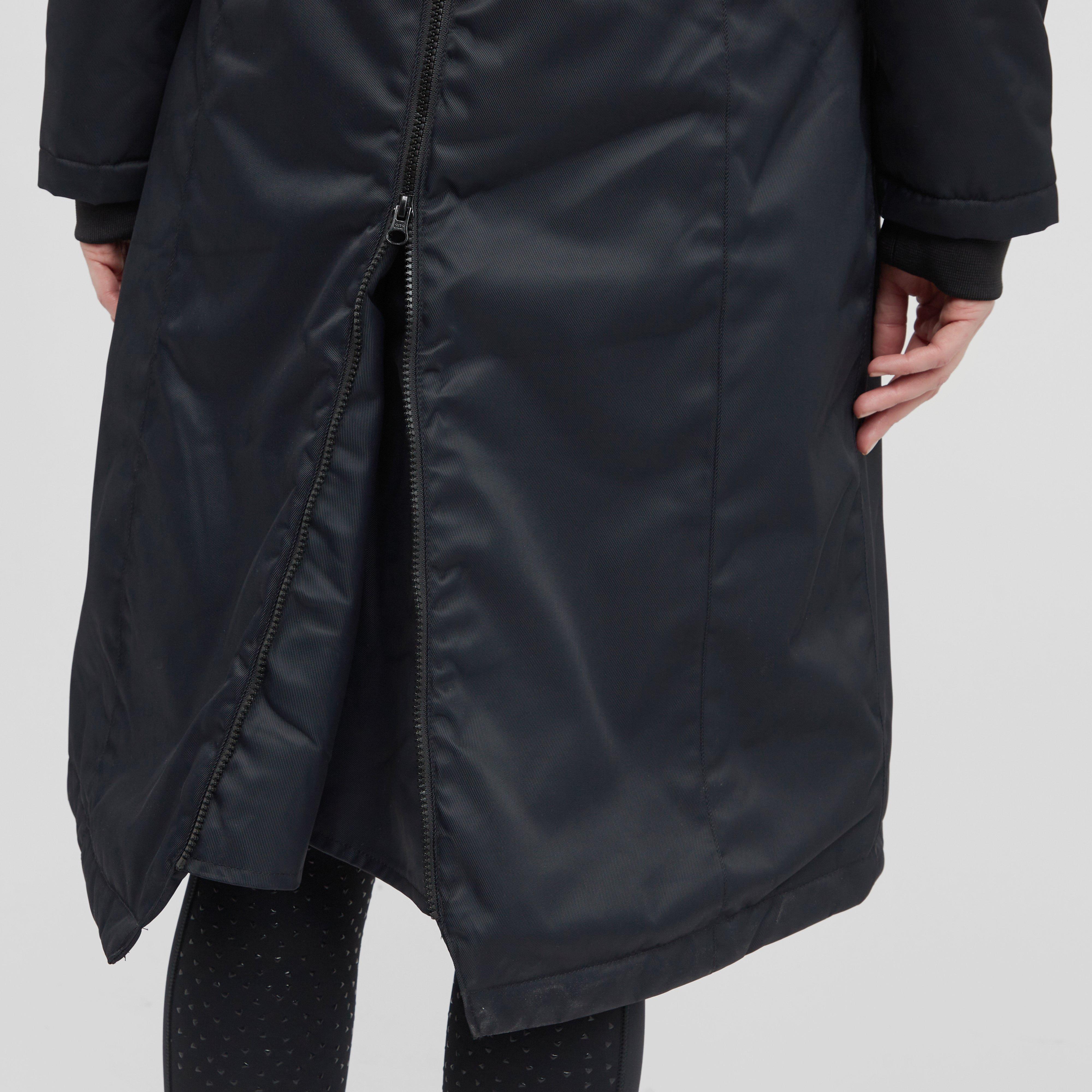 Womens Halcyon Long Coat Charcoal