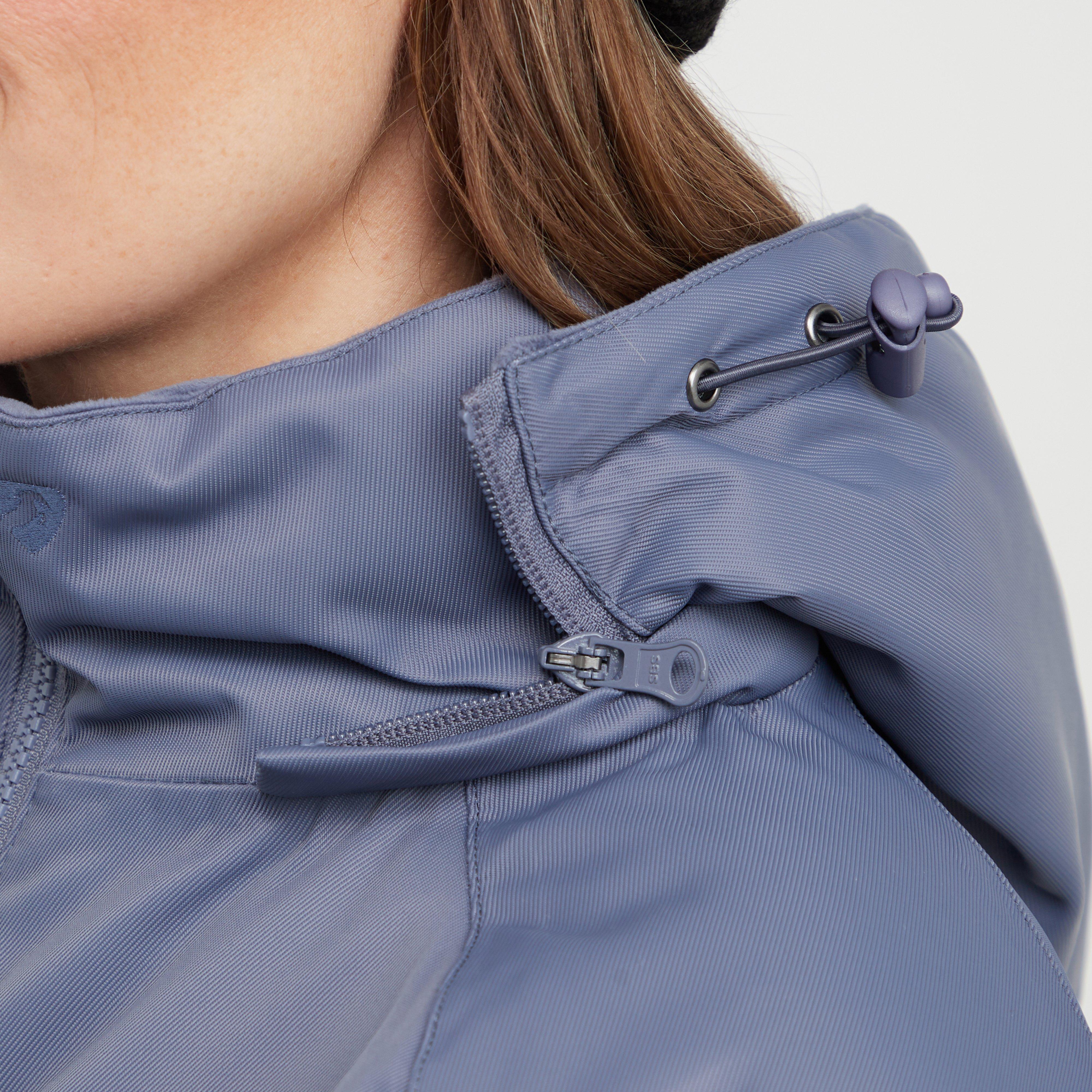 Womens Halcyon Mid-Length Coat Blue