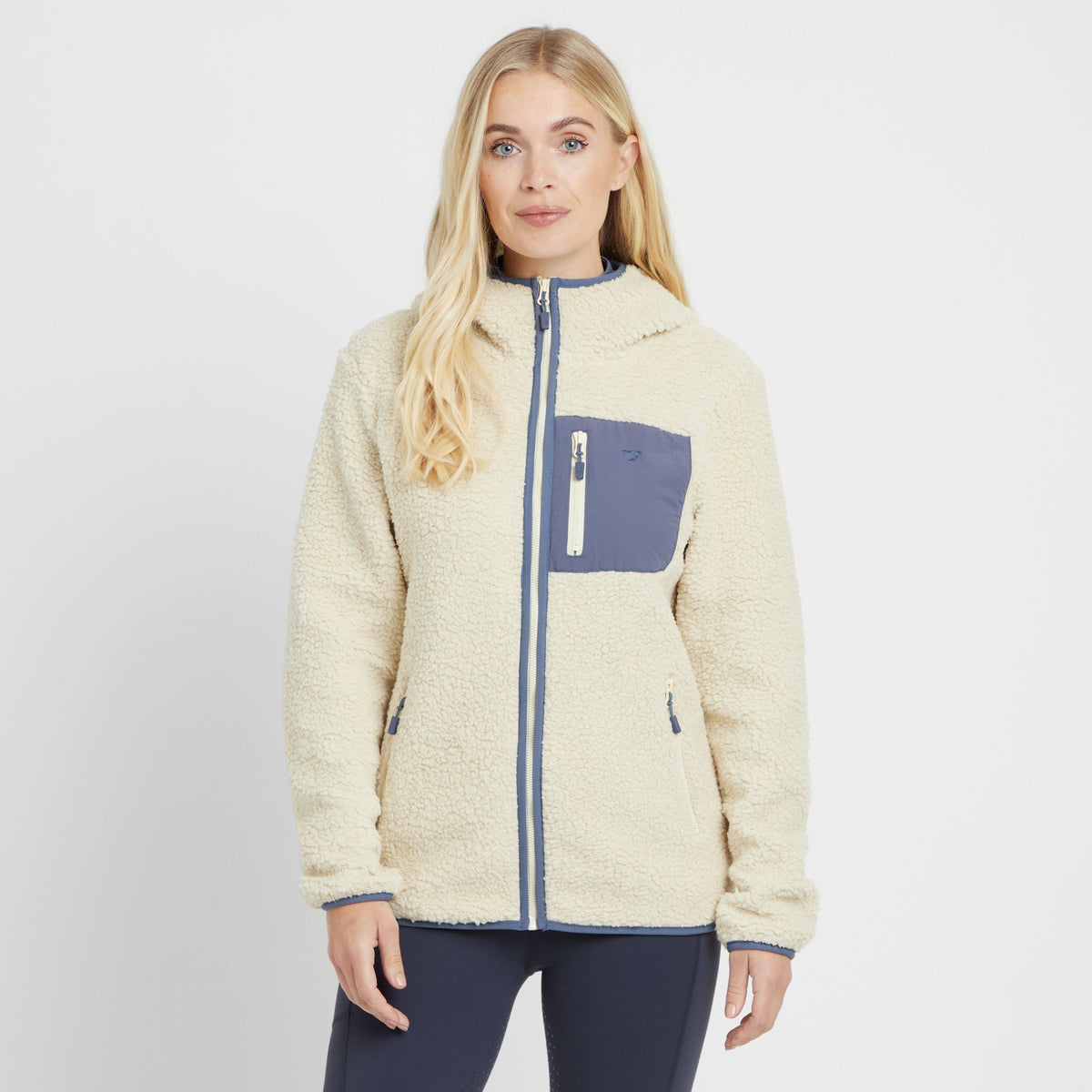 Womens Clement Fleece Jacket Natural