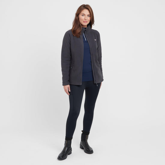 Womens Restore Full Zip Fleece Charcoal