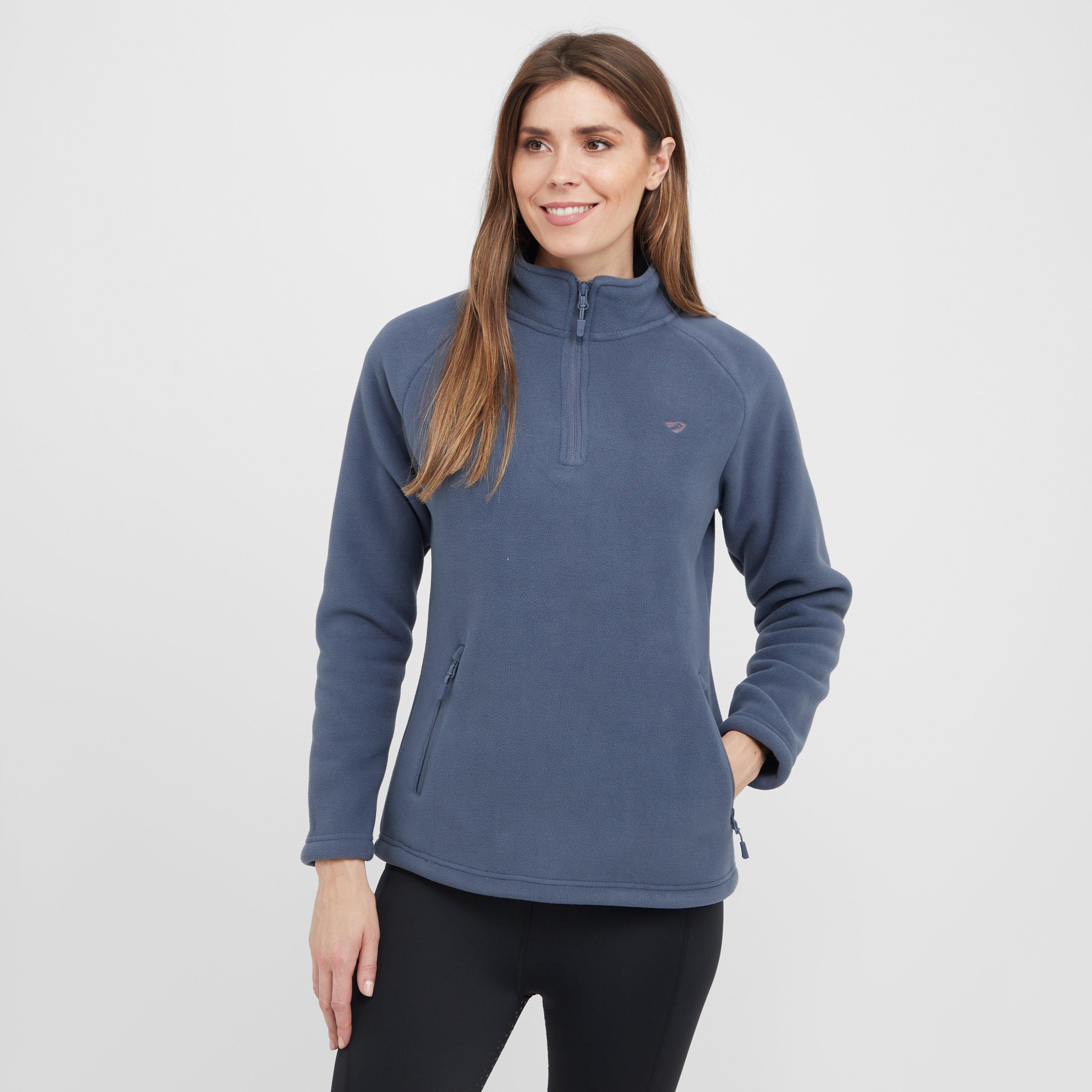 Womens Restore Half Zip Fleece Blue