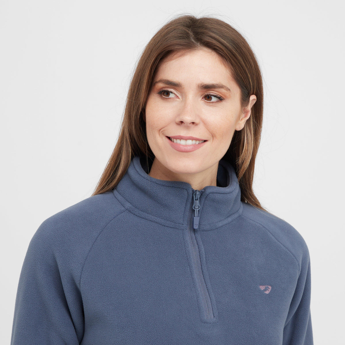 Womens Restore Half Zip Fleece Blue