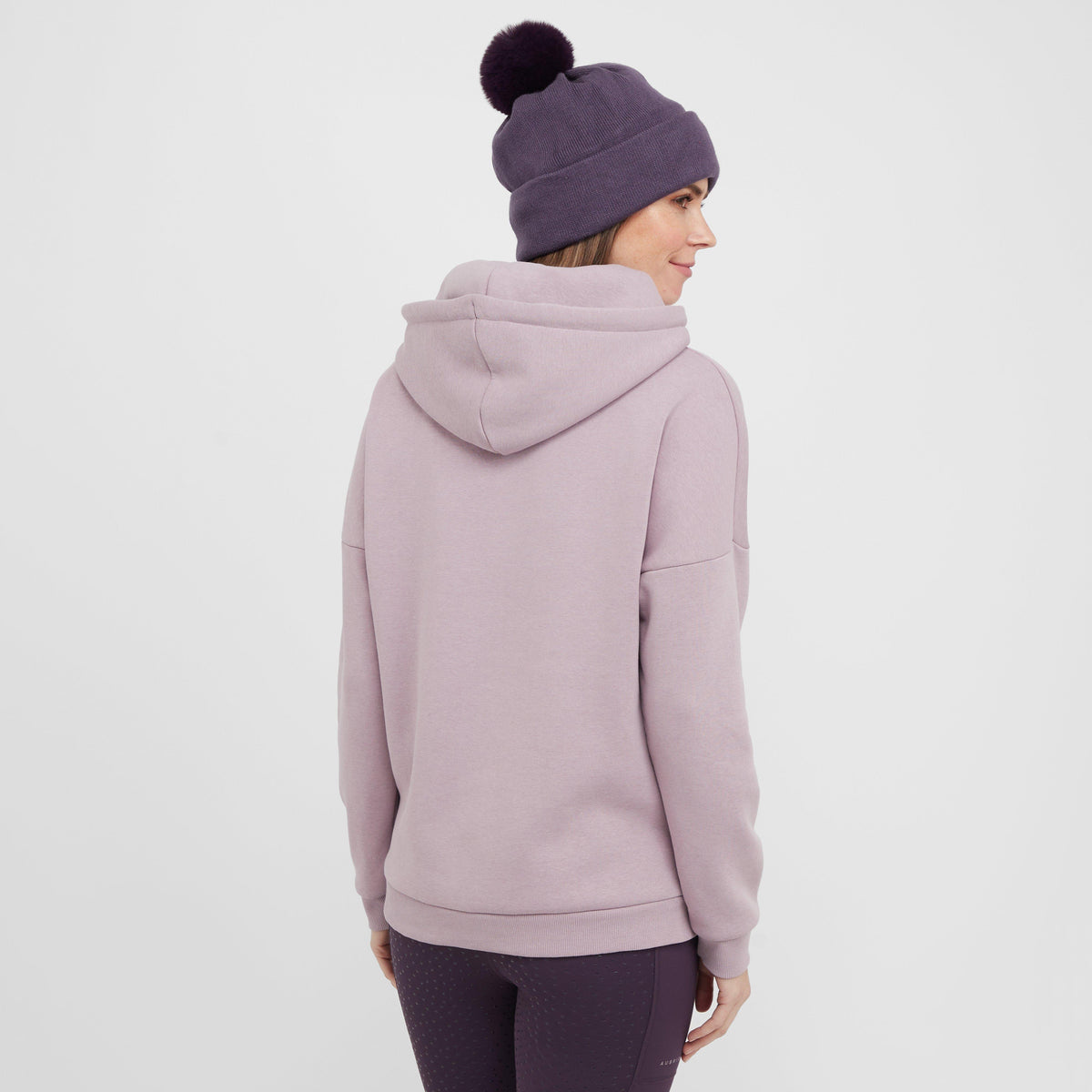 Womens Serene Hoodie Mauve