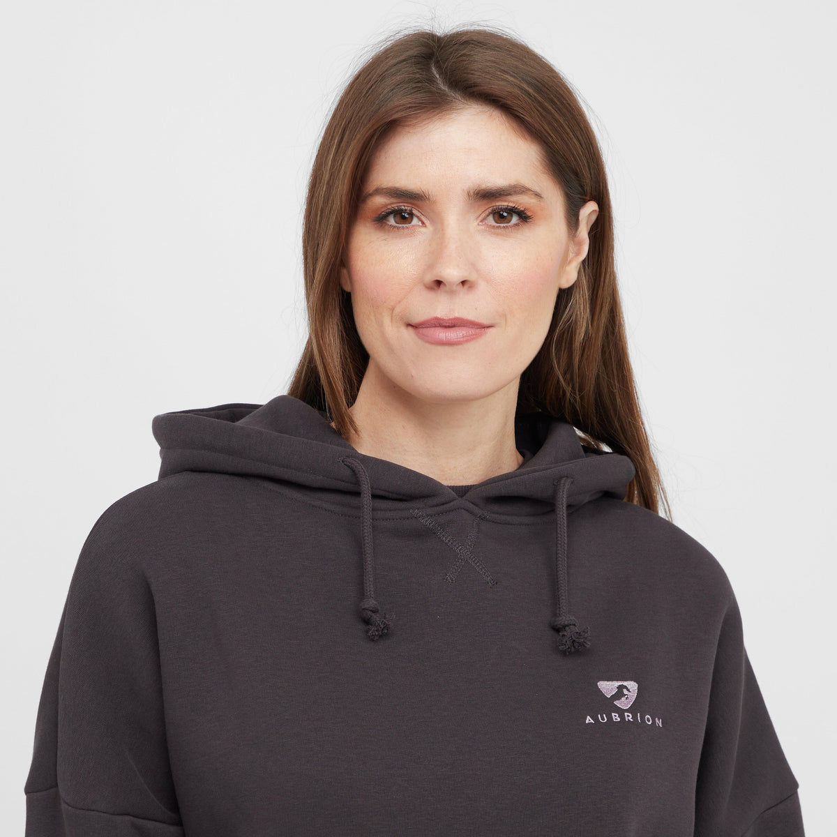 Womens Serene Hoodie Charcoal