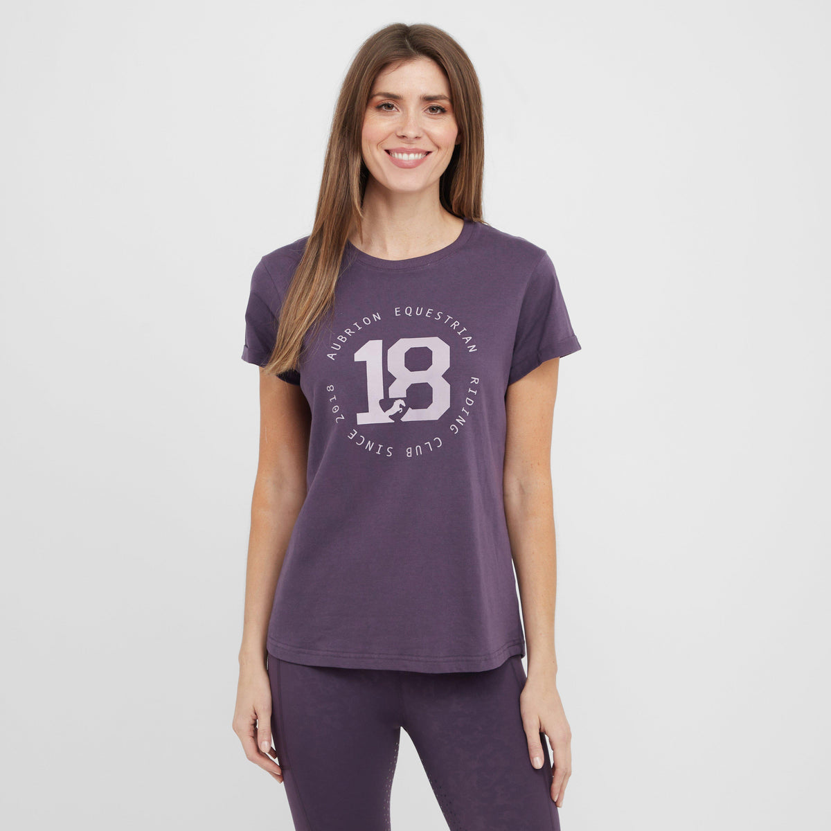 Womens Repose T-Shirt Purple