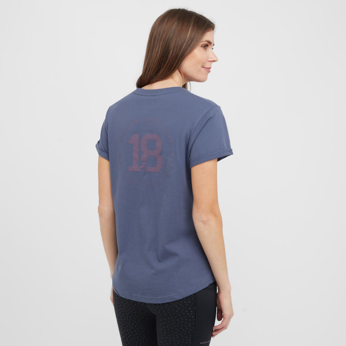 Womens Repose T-Shirt Blue