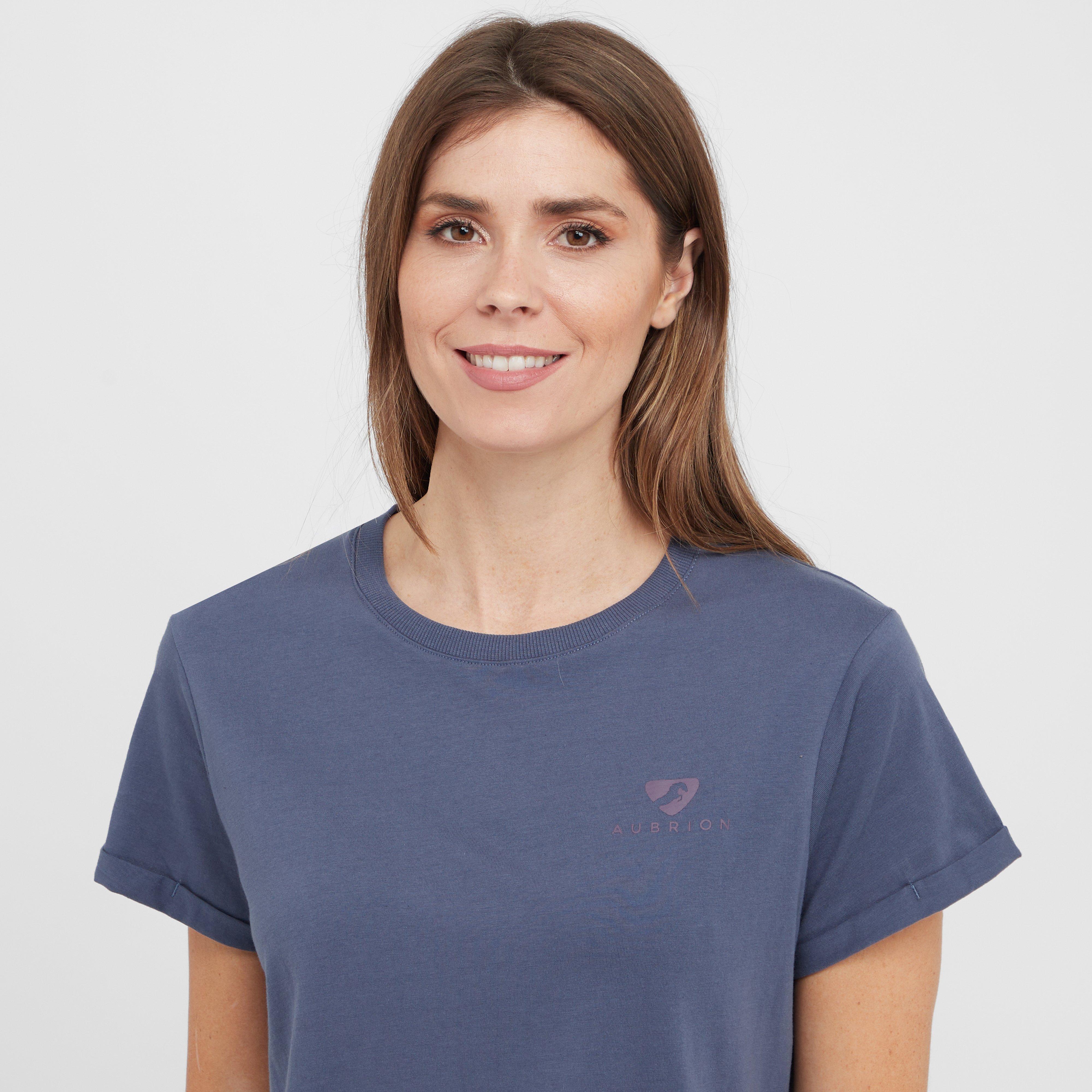 Womens Repose T-Shirt Blue