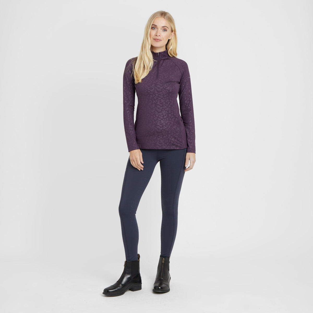 Womens Revive Winter Base Layer Purple