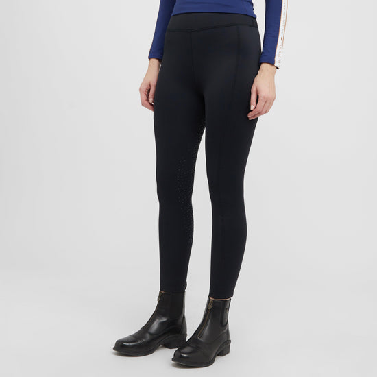 Womens Shield Winter Riding Tights Charcoal