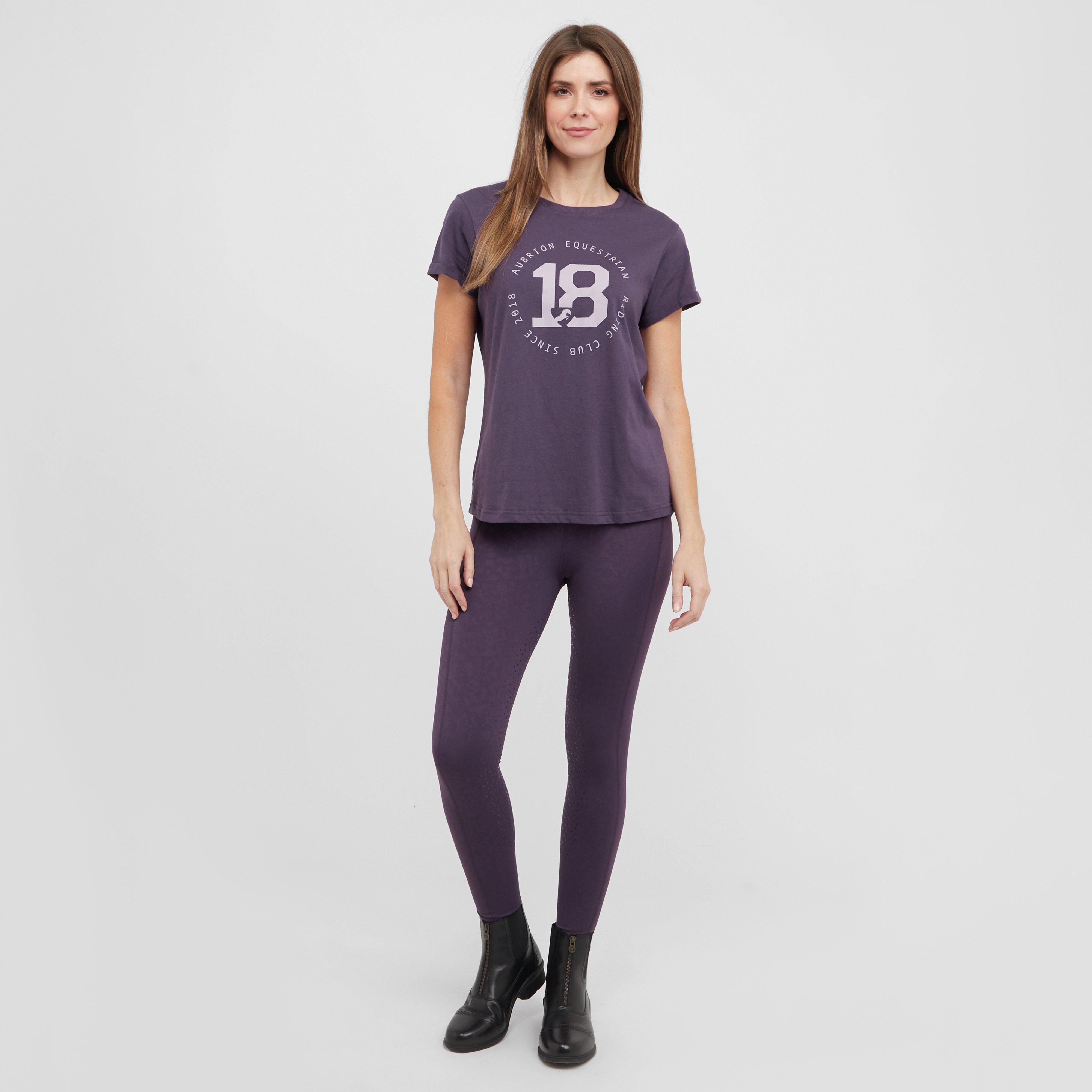 Womens Non-Stop Riding Tights Purple