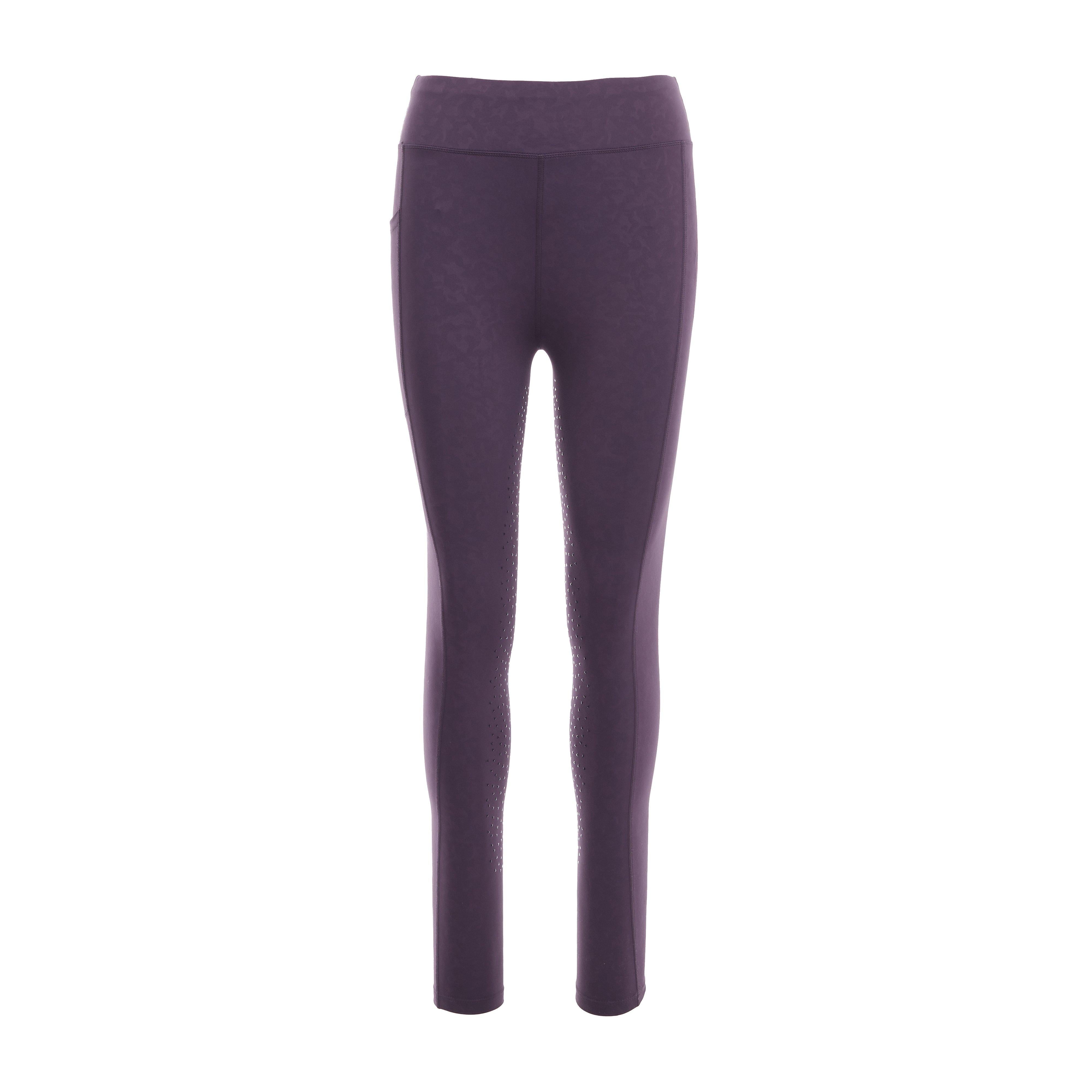 Womens Non-Stop Riding Tights Purple