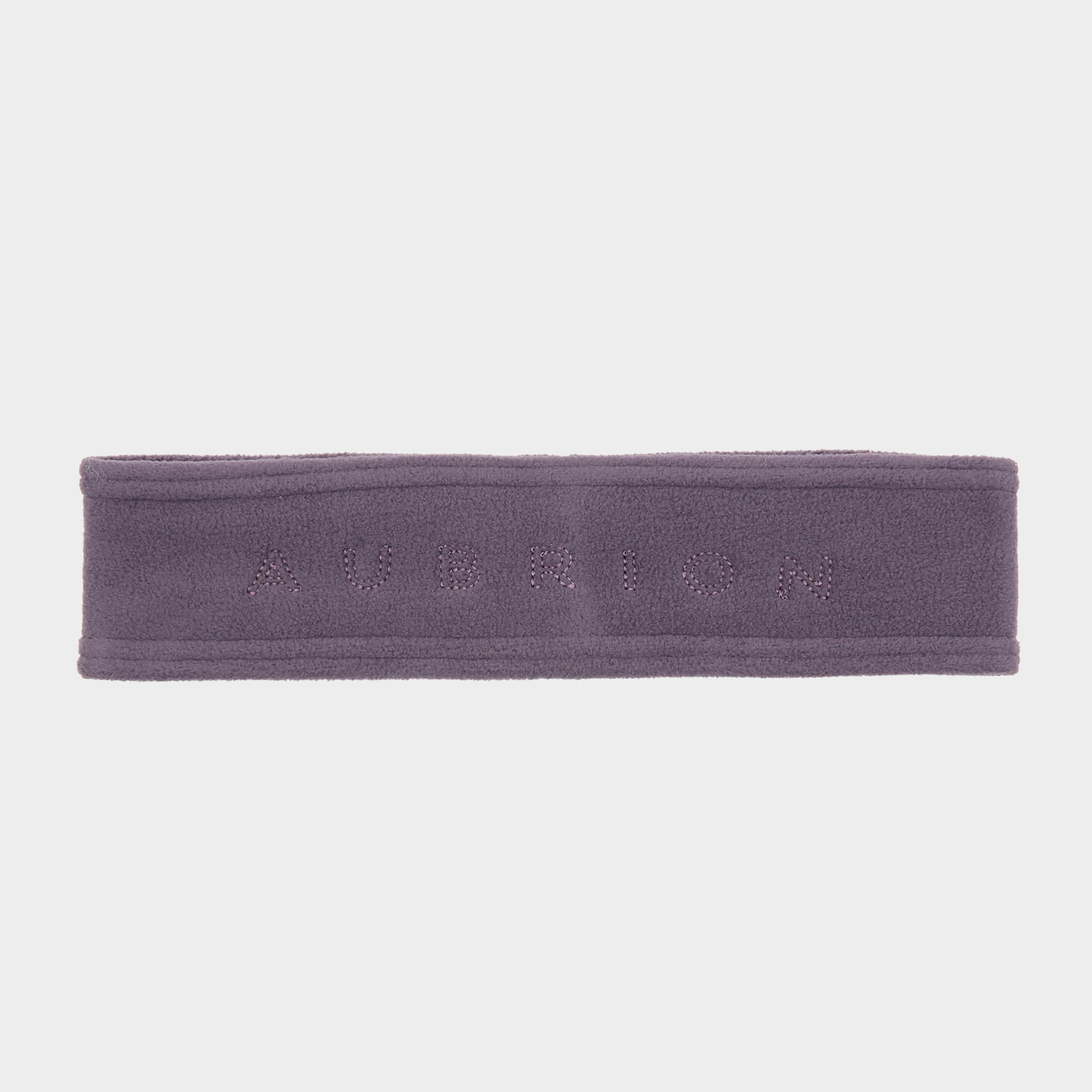 Womens Fleece Headband Purple