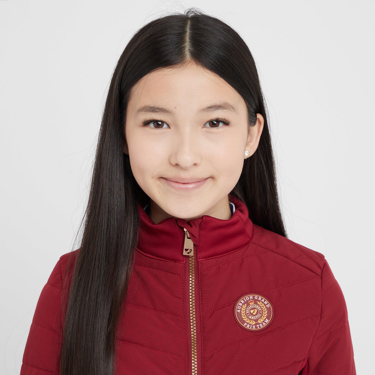 Young Rider Team Insulated Jacket Red