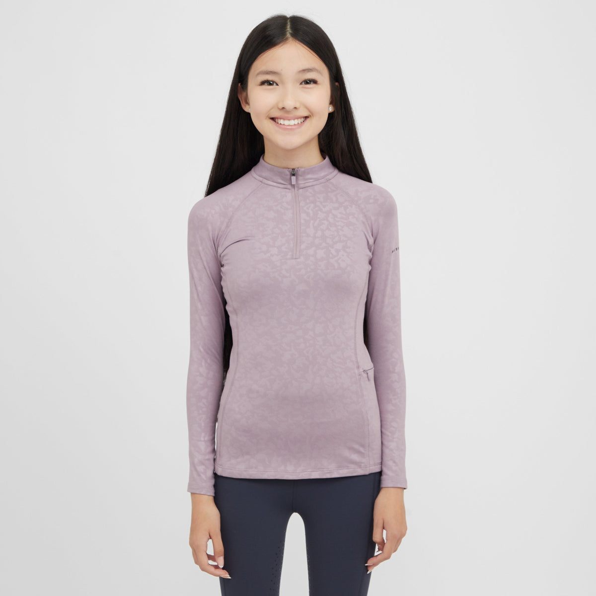 Young Rider Revive Winter Base Layer Mauve