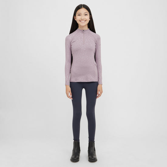 Young Rider Revive Winter Base Layer Mauve