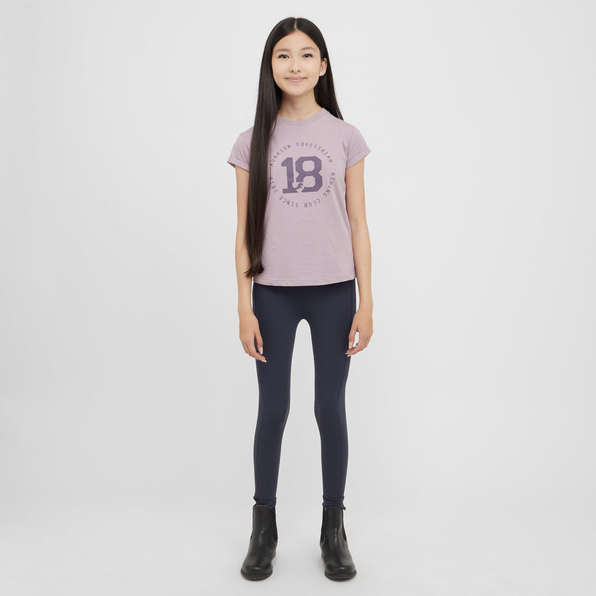 Young Rider Repose T-Shirt Mauve