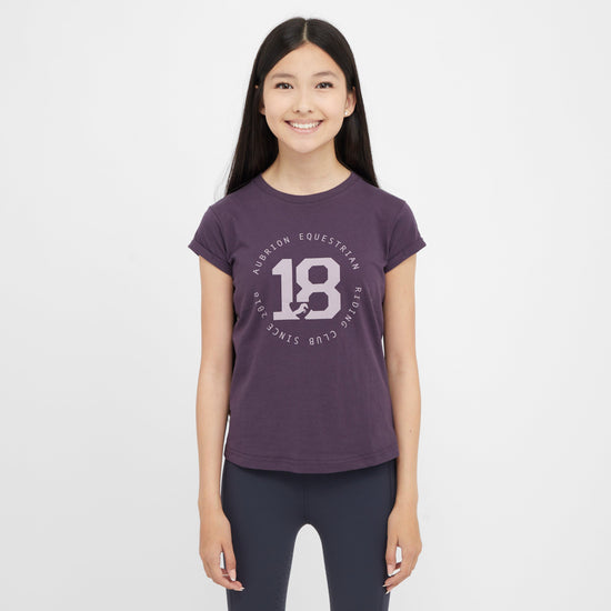 Young Rider Repose T-Shirt Purple