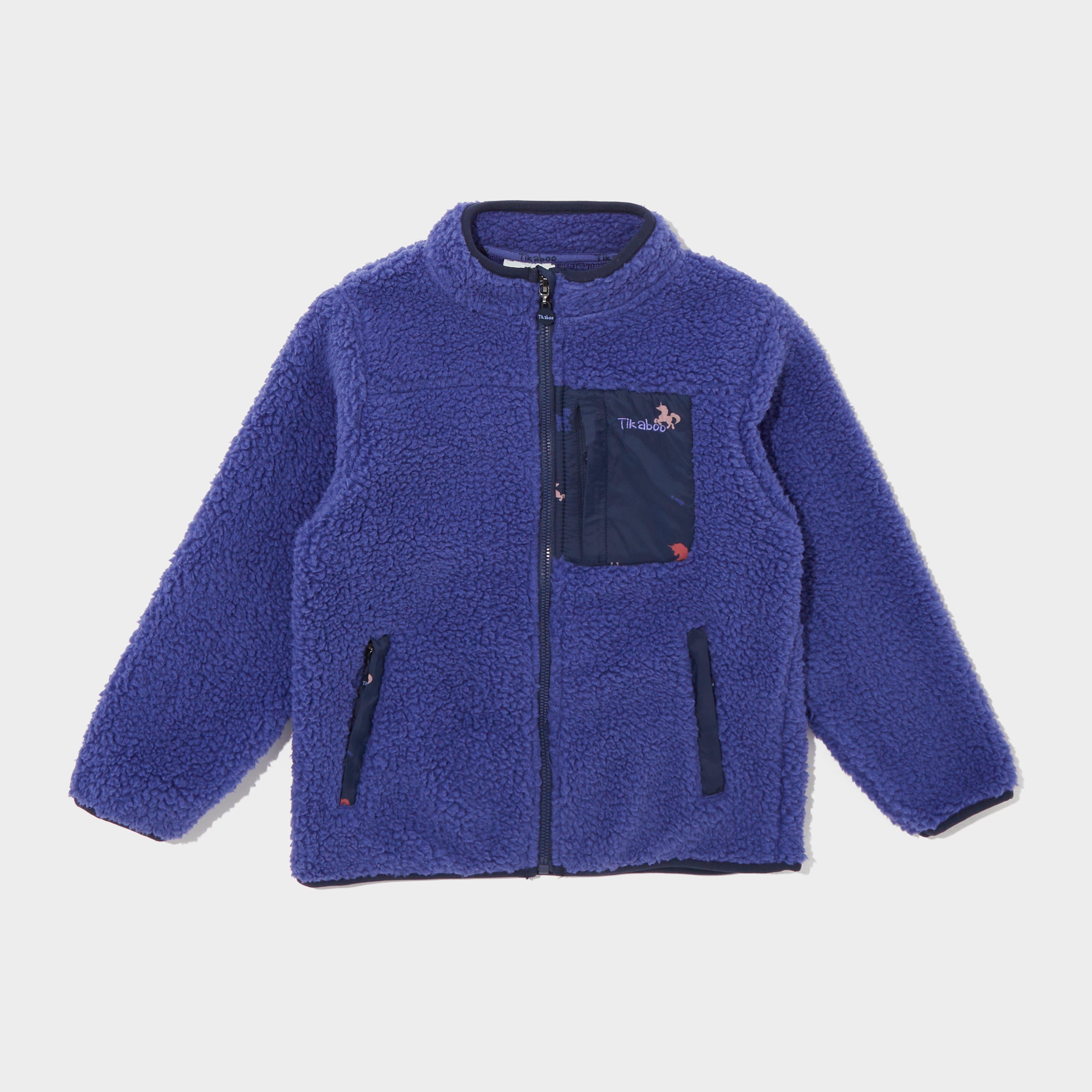 Kids Full Zip Fleece Unicorn