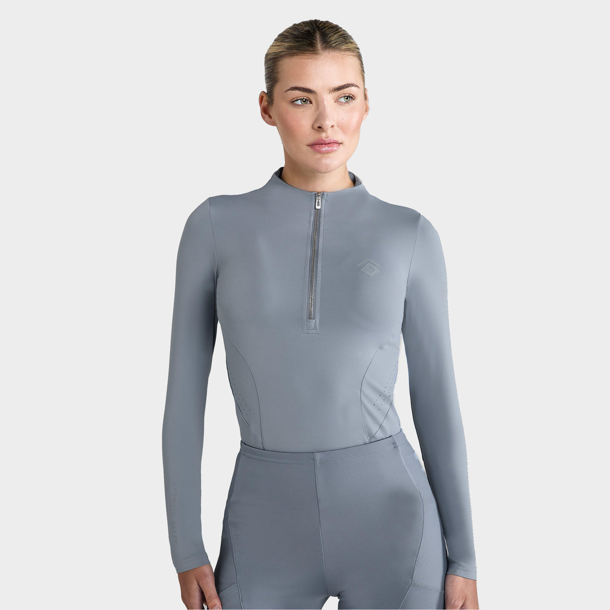 Womens Core Long Sleeve Base Layer Ash Blue