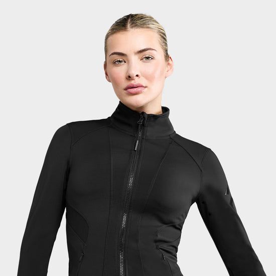 Womens Fitted Jacket Black