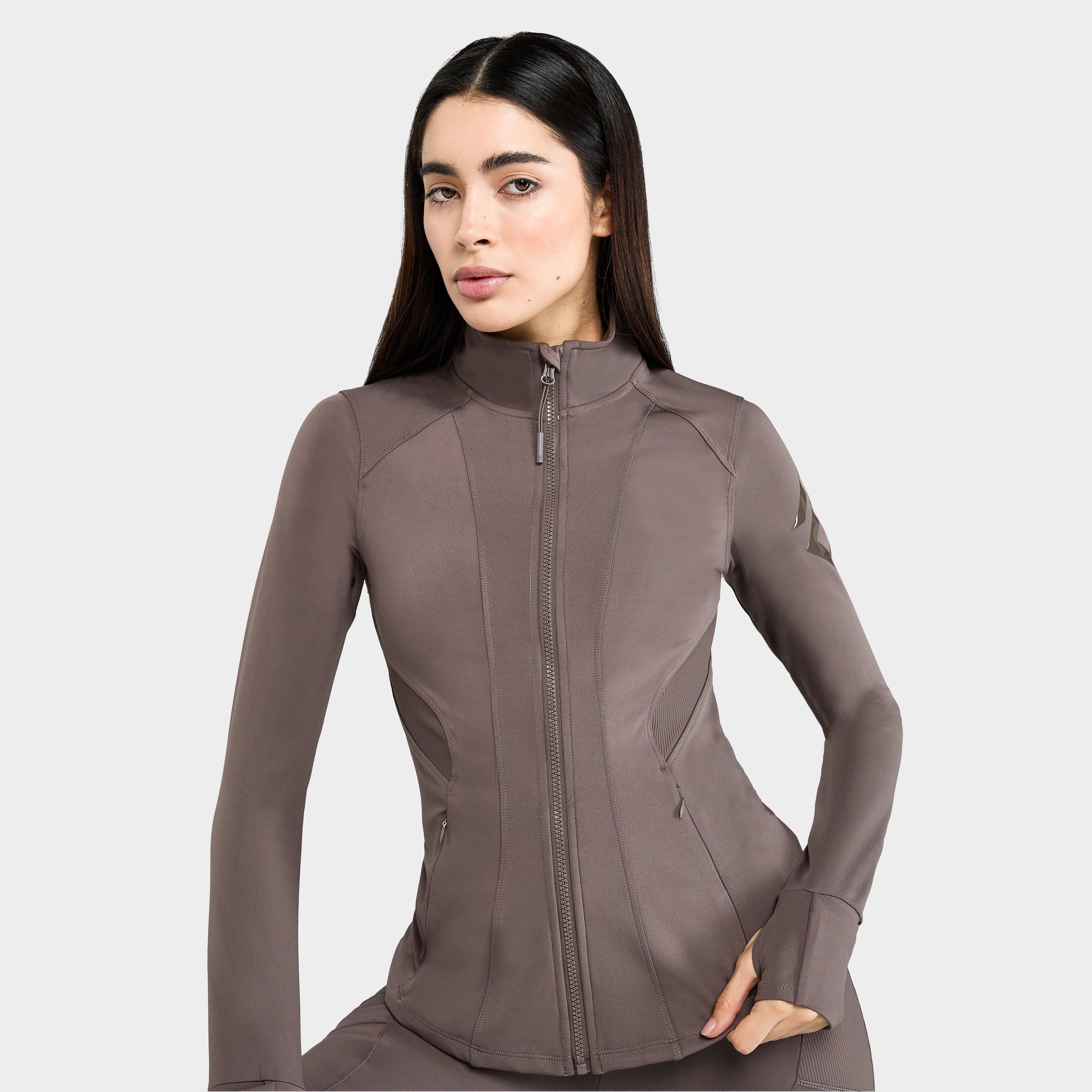 Womens Fitted Jacket Fawn