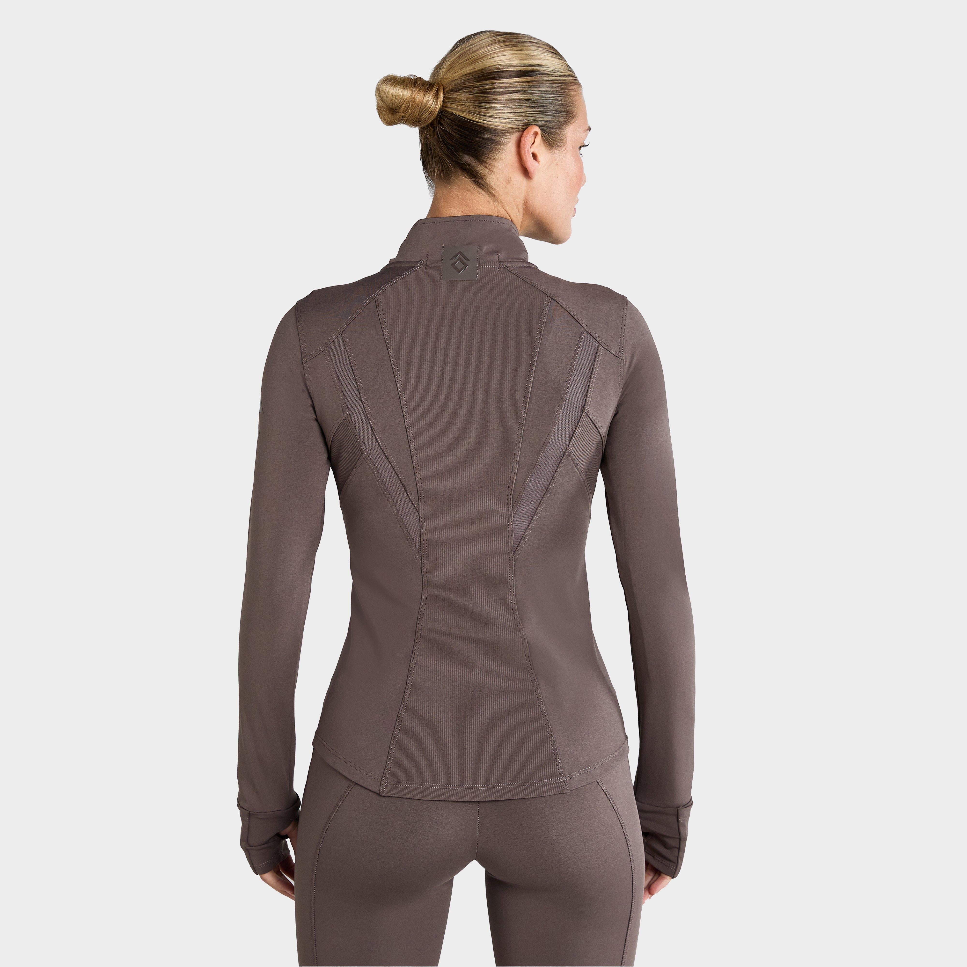 Womens Fitted Jacket Fawn