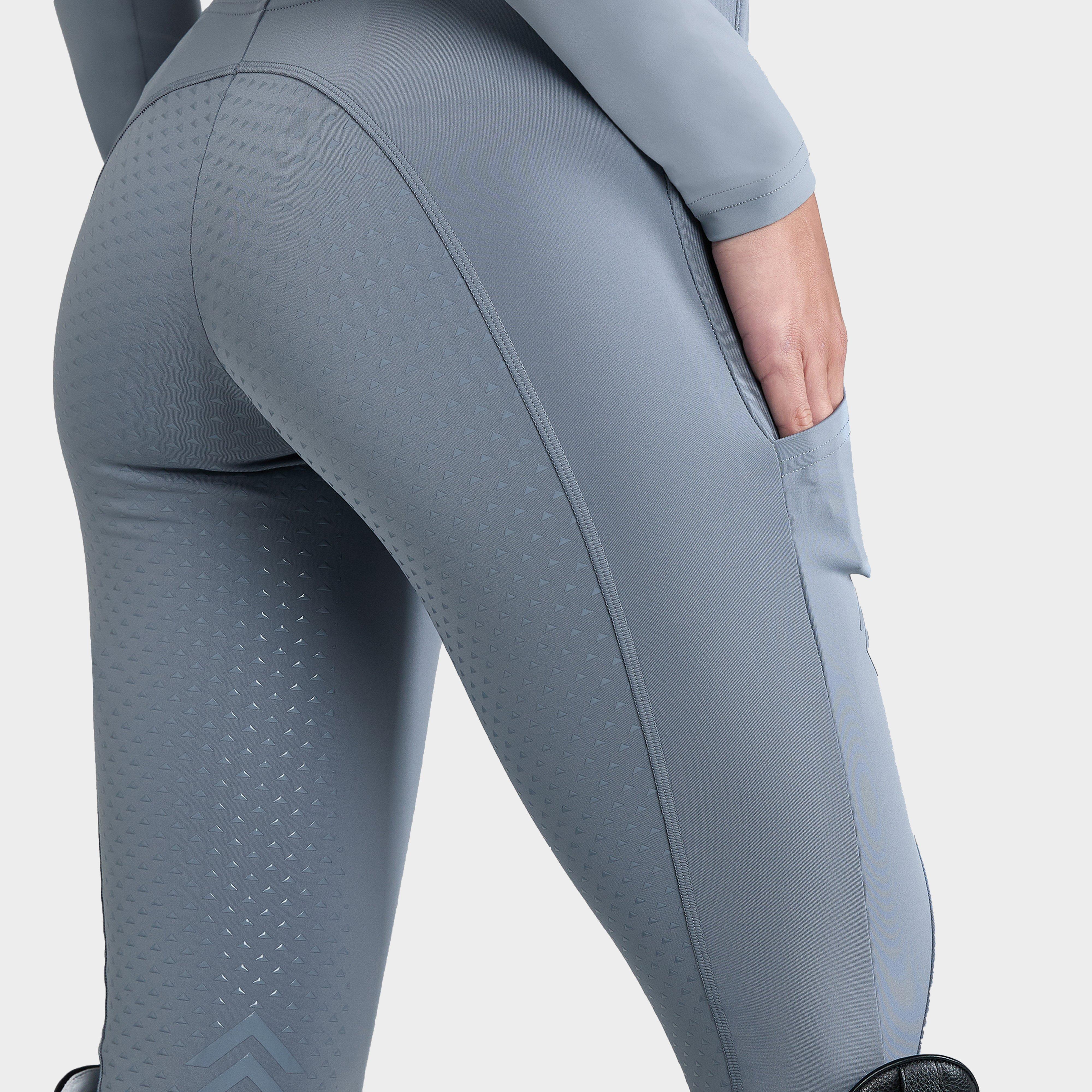 Womens Core Full Seat Leggings Ash Blue