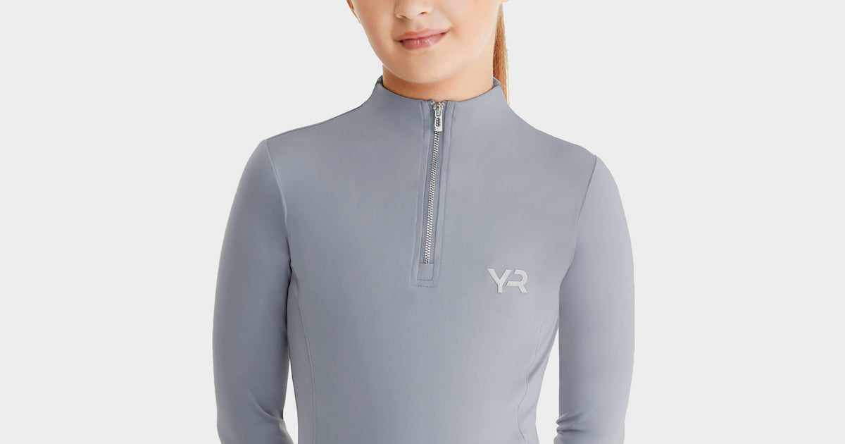 Aztec Diamond Young Rider Long Sleeve Base Layer Ash Blue – Naylors