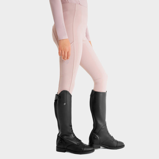 Young Rider Full Seat Leggings Pink
