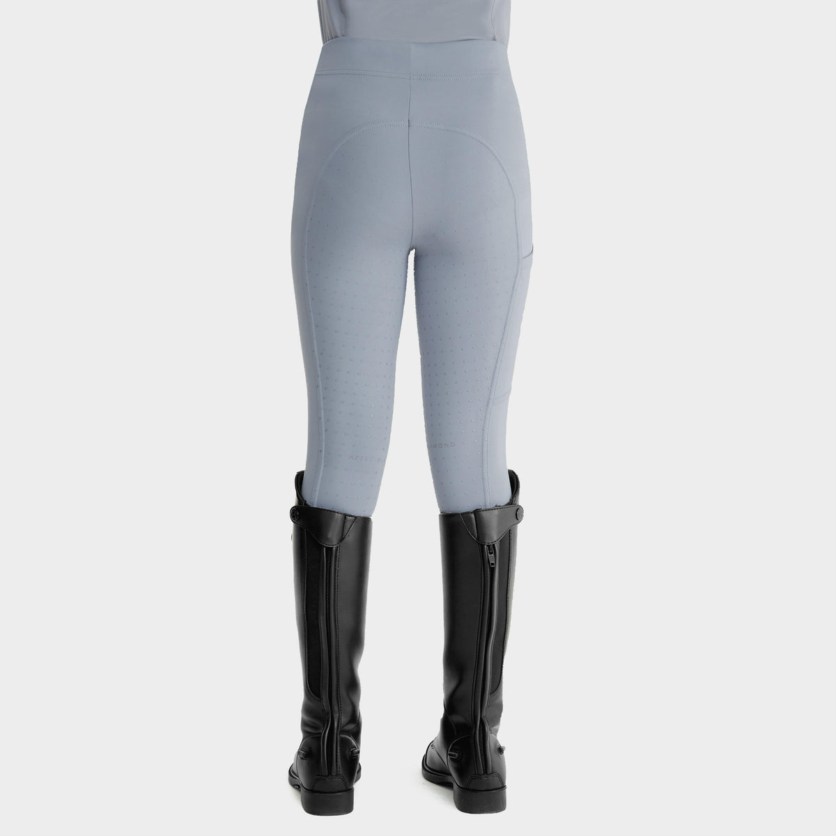 Young Rider Full Seat Leggings Ash Blue