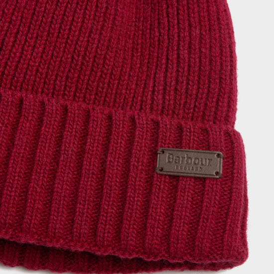 Carlton Beanie Cranberry