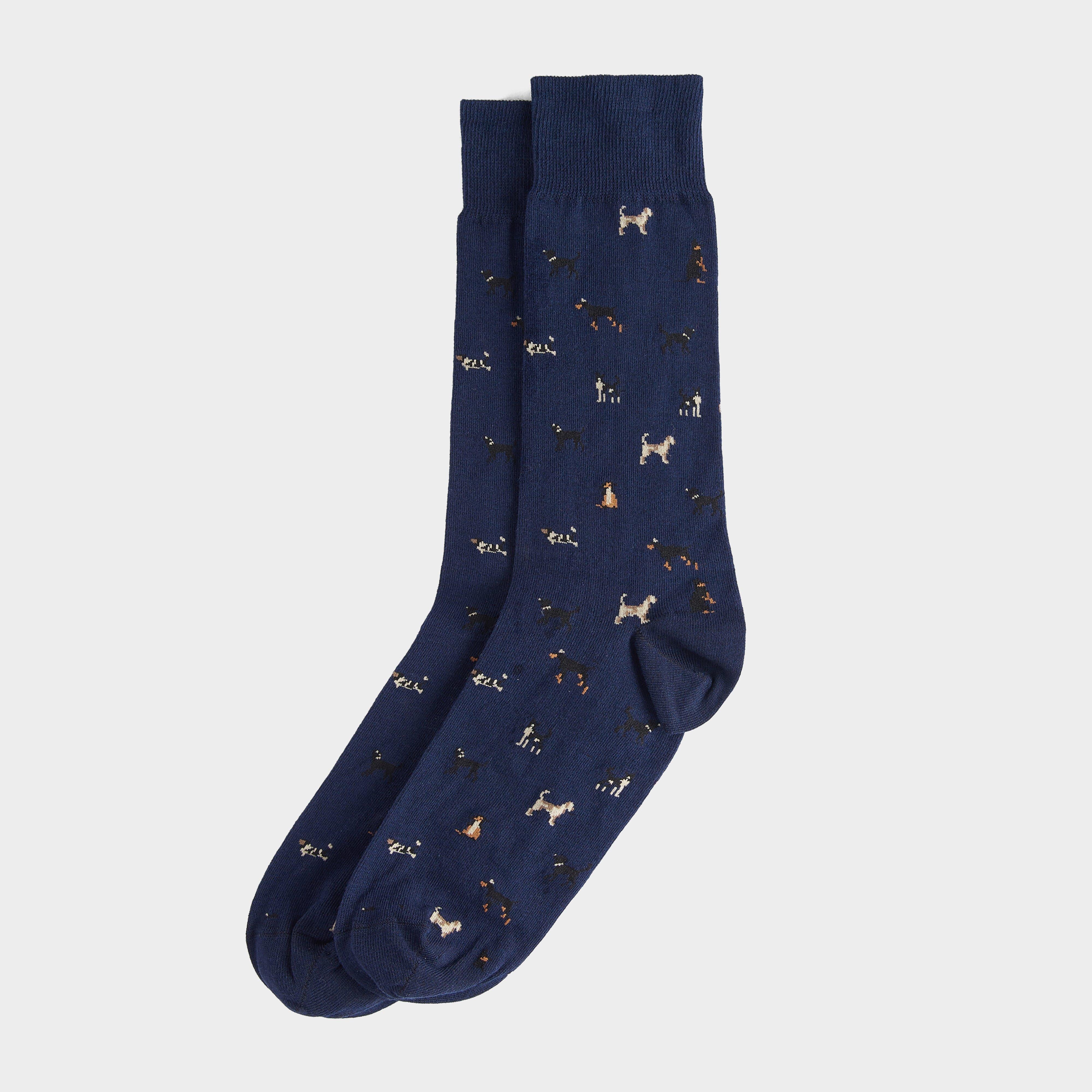 Mens Mavin Socks Mid Blue/Dog