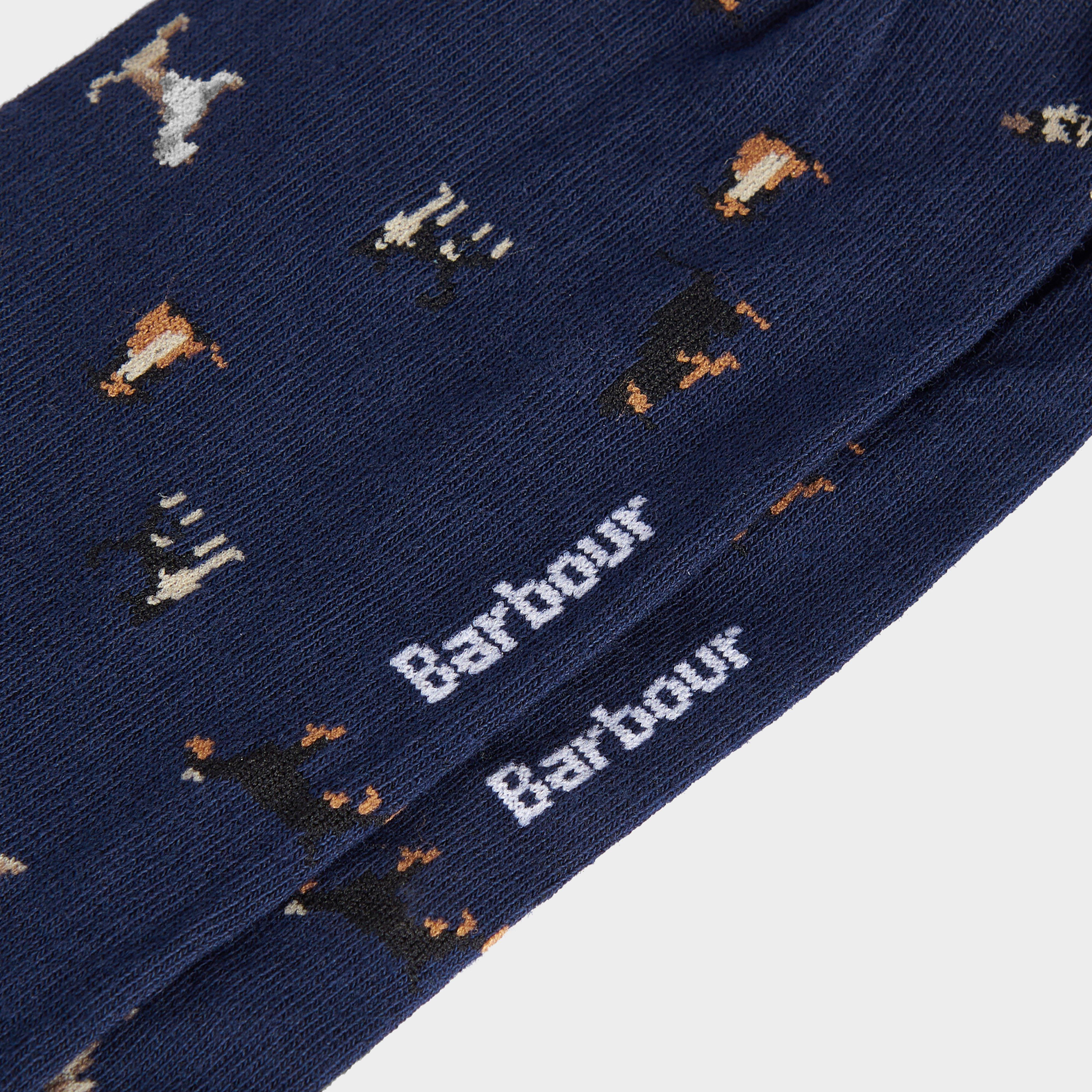 Mens Mavin Socks Mid Blue/Dog