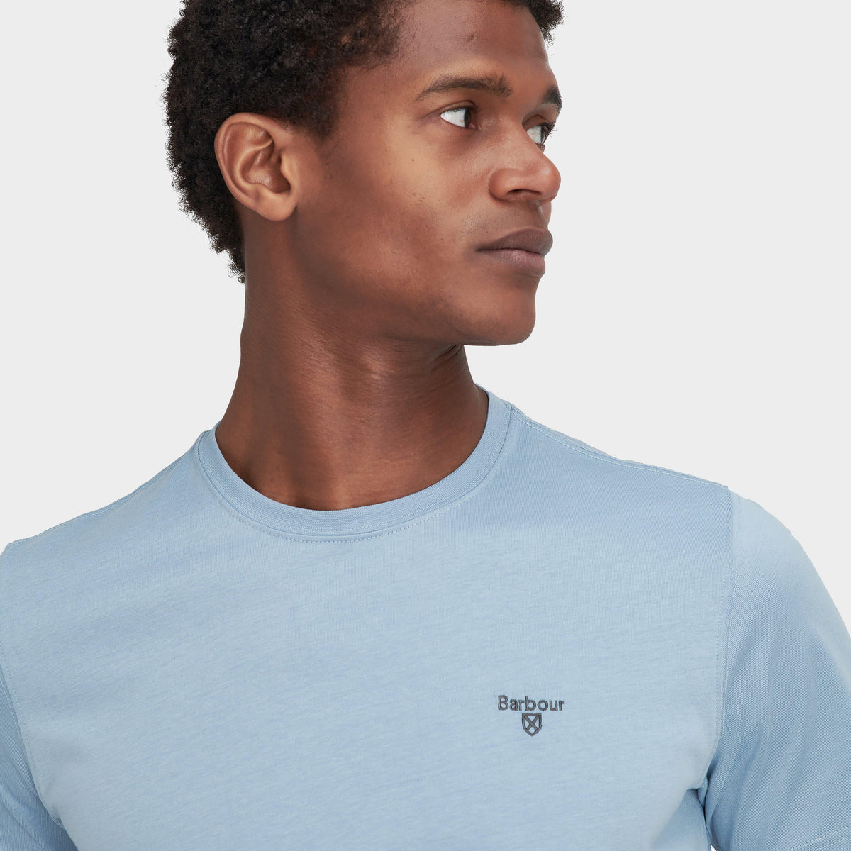 Mens Essential Sports T-Shirt Cool Blue