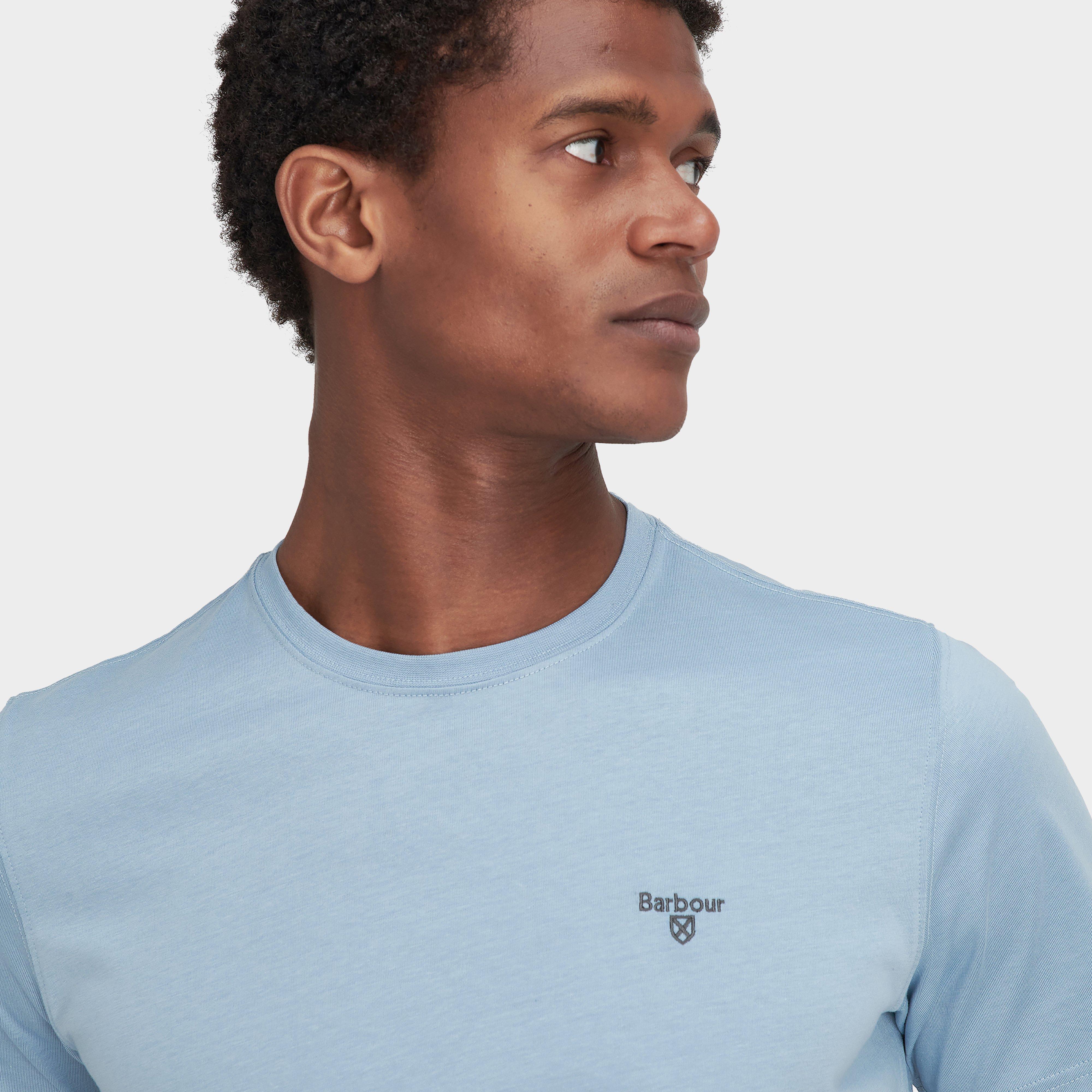 Mens Essential Sports T-Shirt Cool Blue