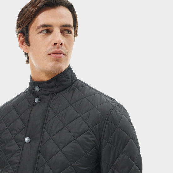 Mens Lowerdale Quilted Jacket Black