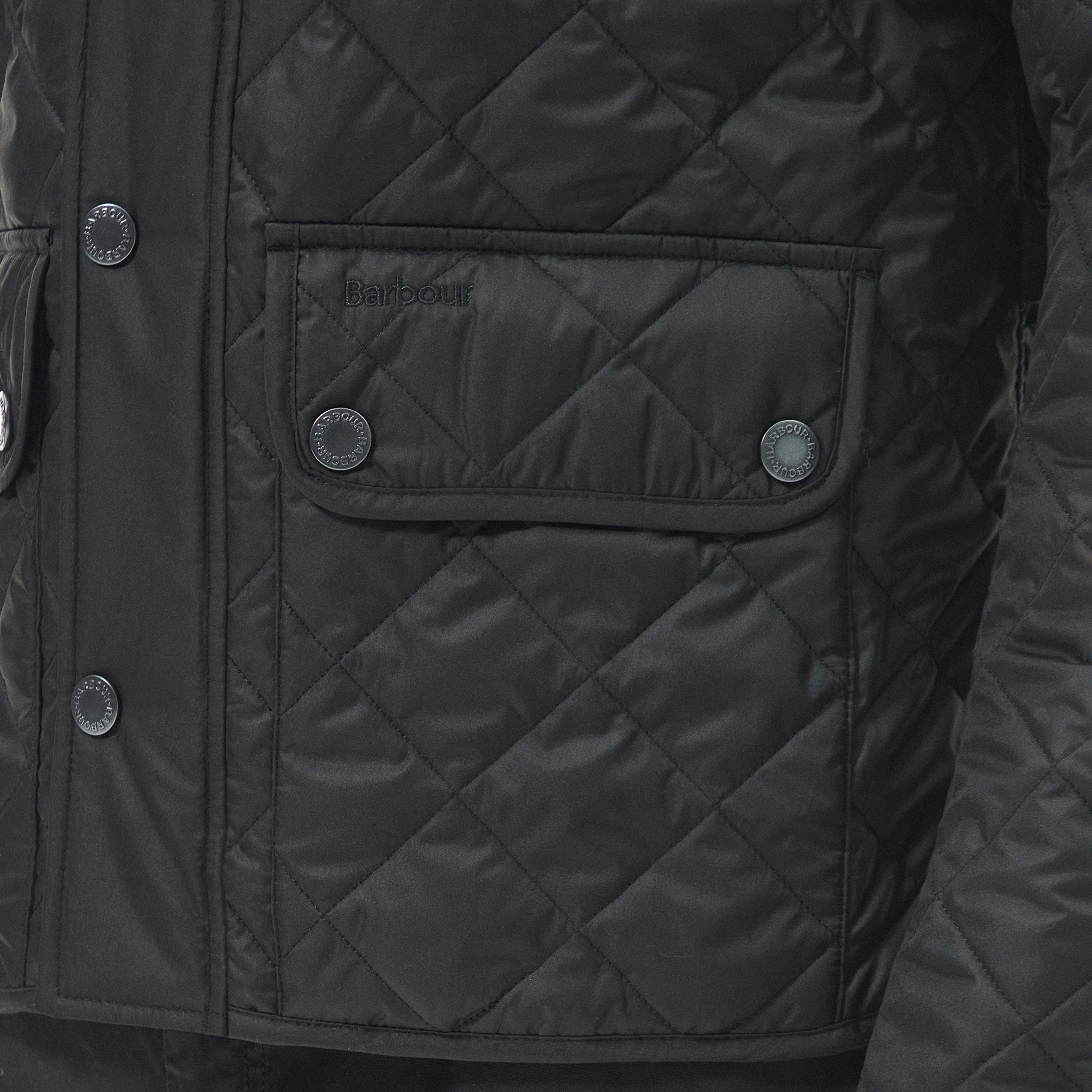 Mens Lowerdale Quilted Jacket Black