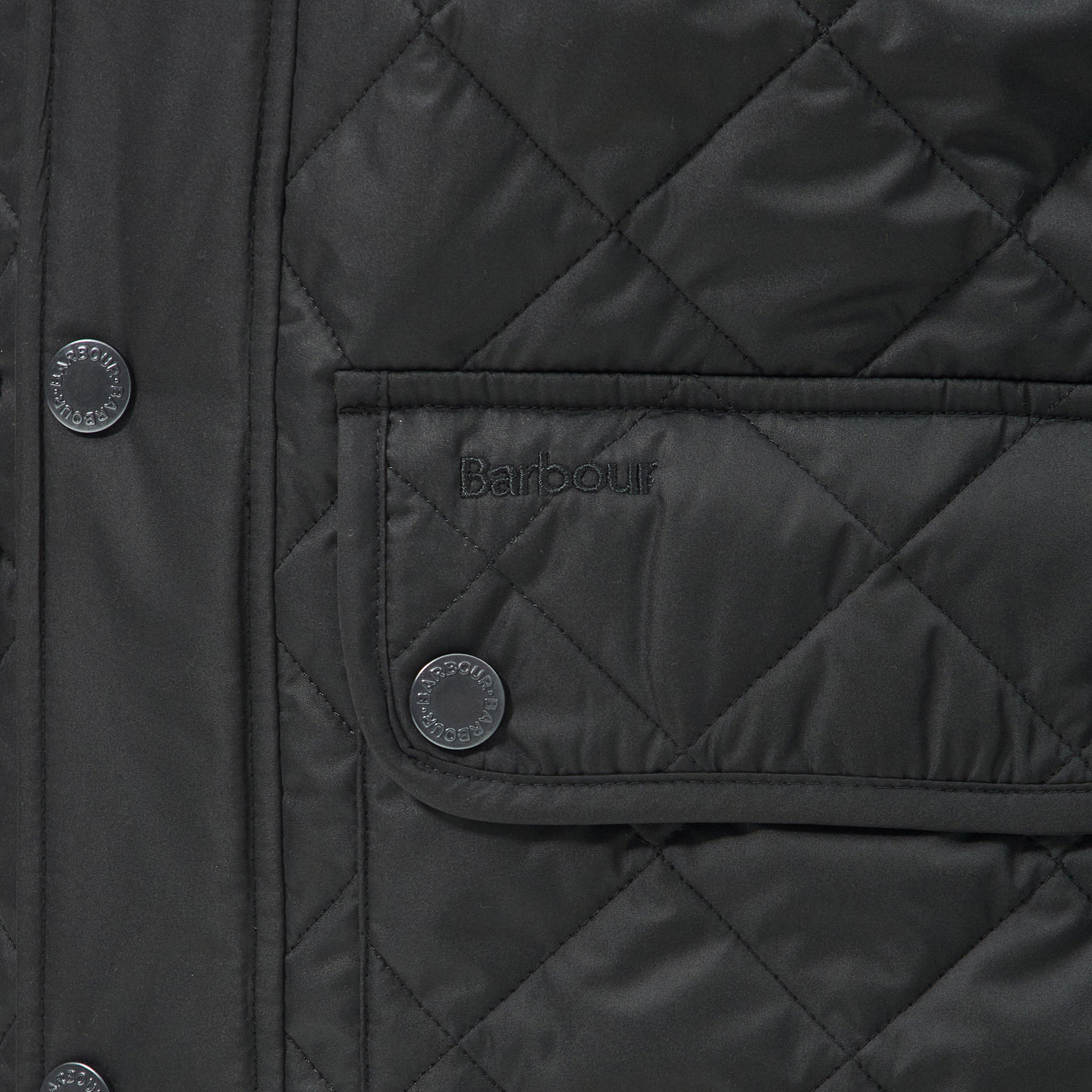 Mens Lowerdale Quilted Jacket Black