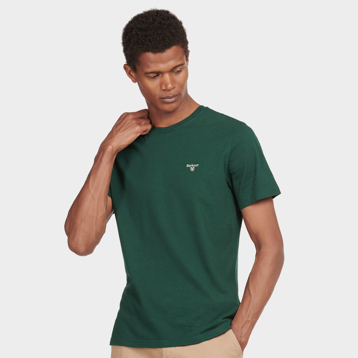 Mens Essential Sports T-Shirt Seaweed