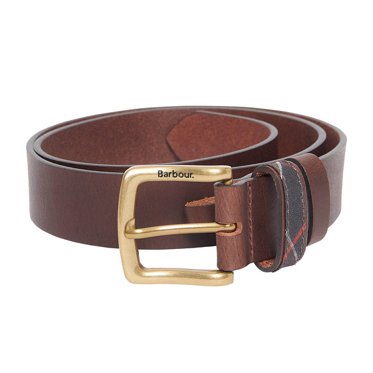 Mens Esk Leather Belt Brown