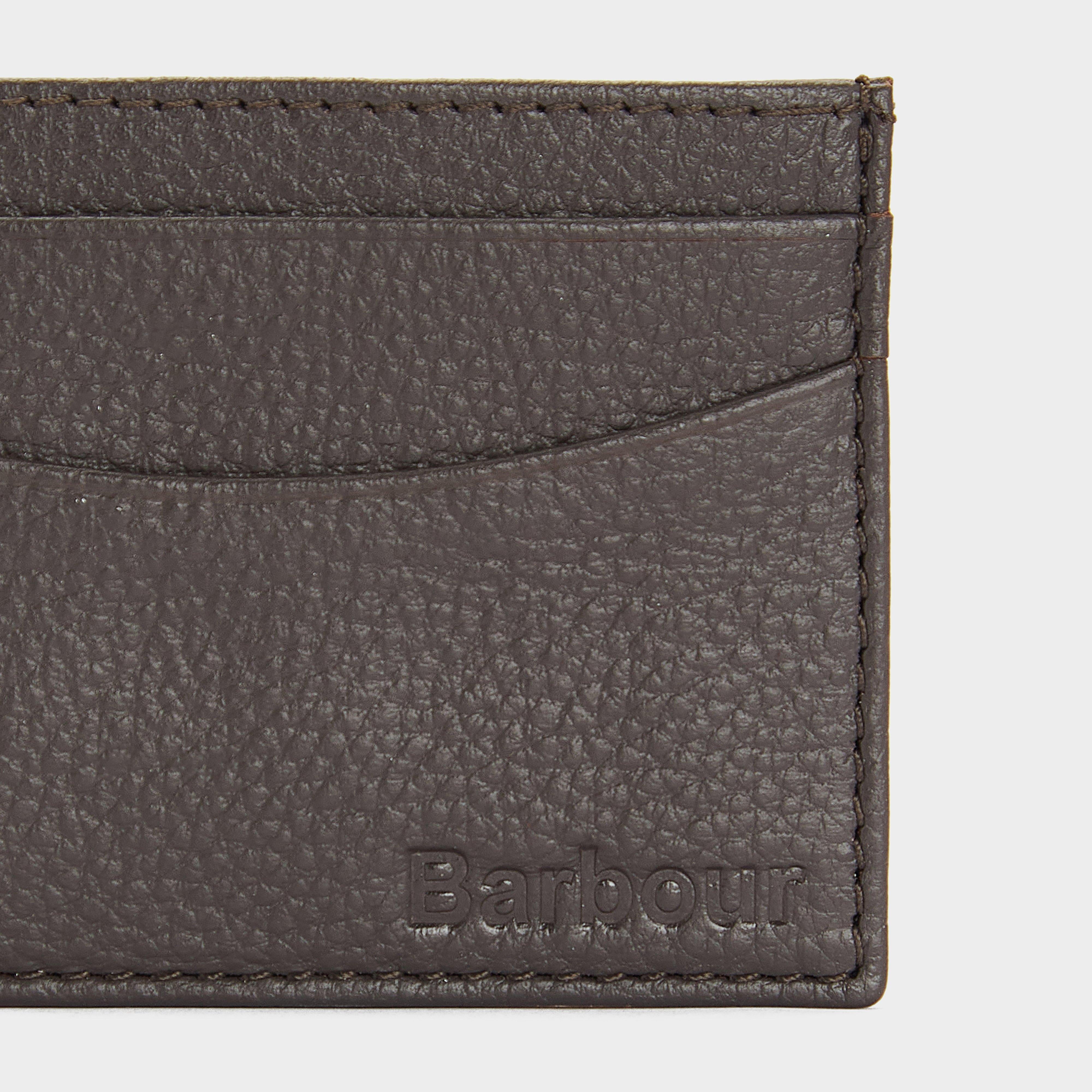 Amble Leather Card Holder Dark Brown