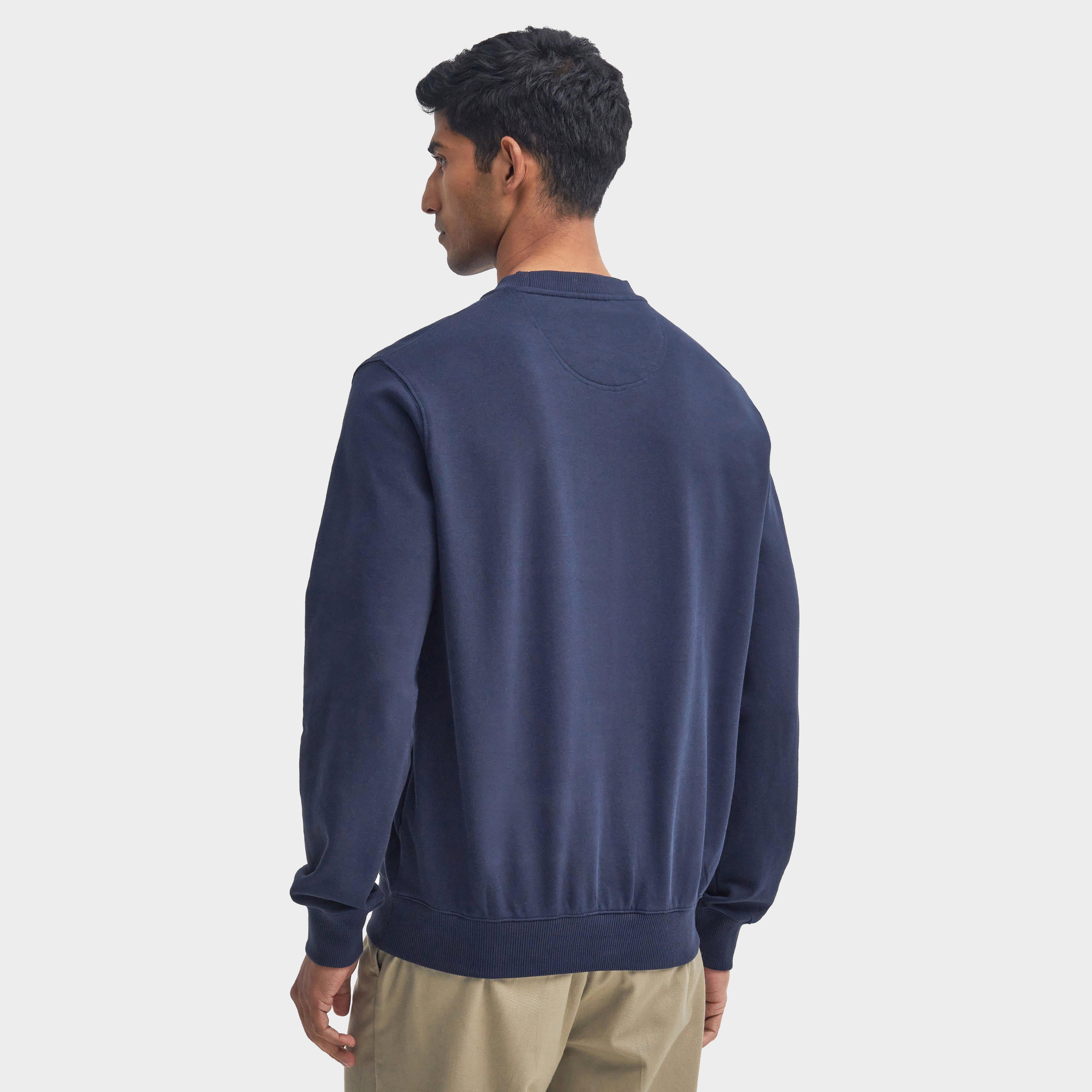 Mens Beckhill Crew Neck Sweatshirt Navy