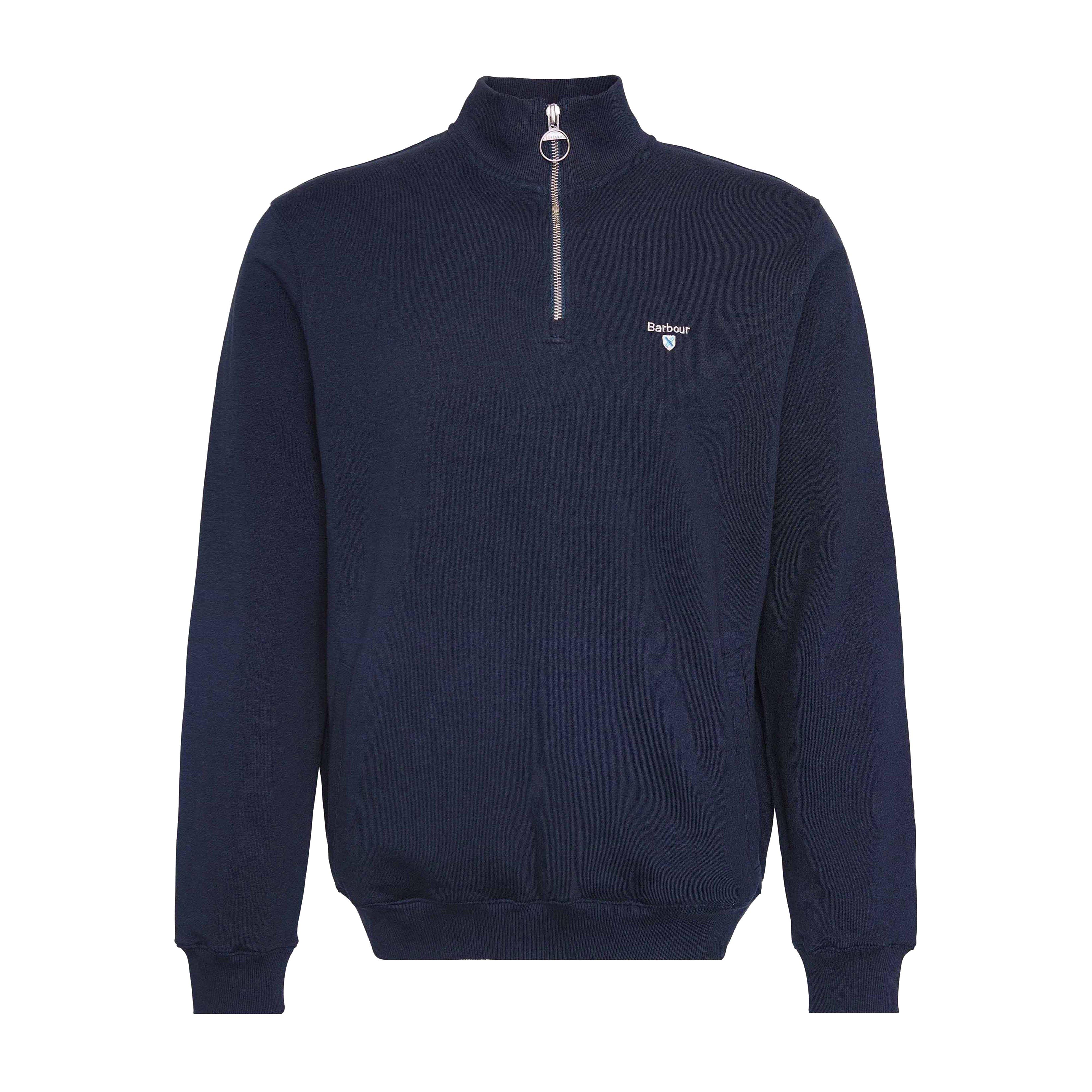 Mens Beckhill Half Zip Sweatshirt Navy