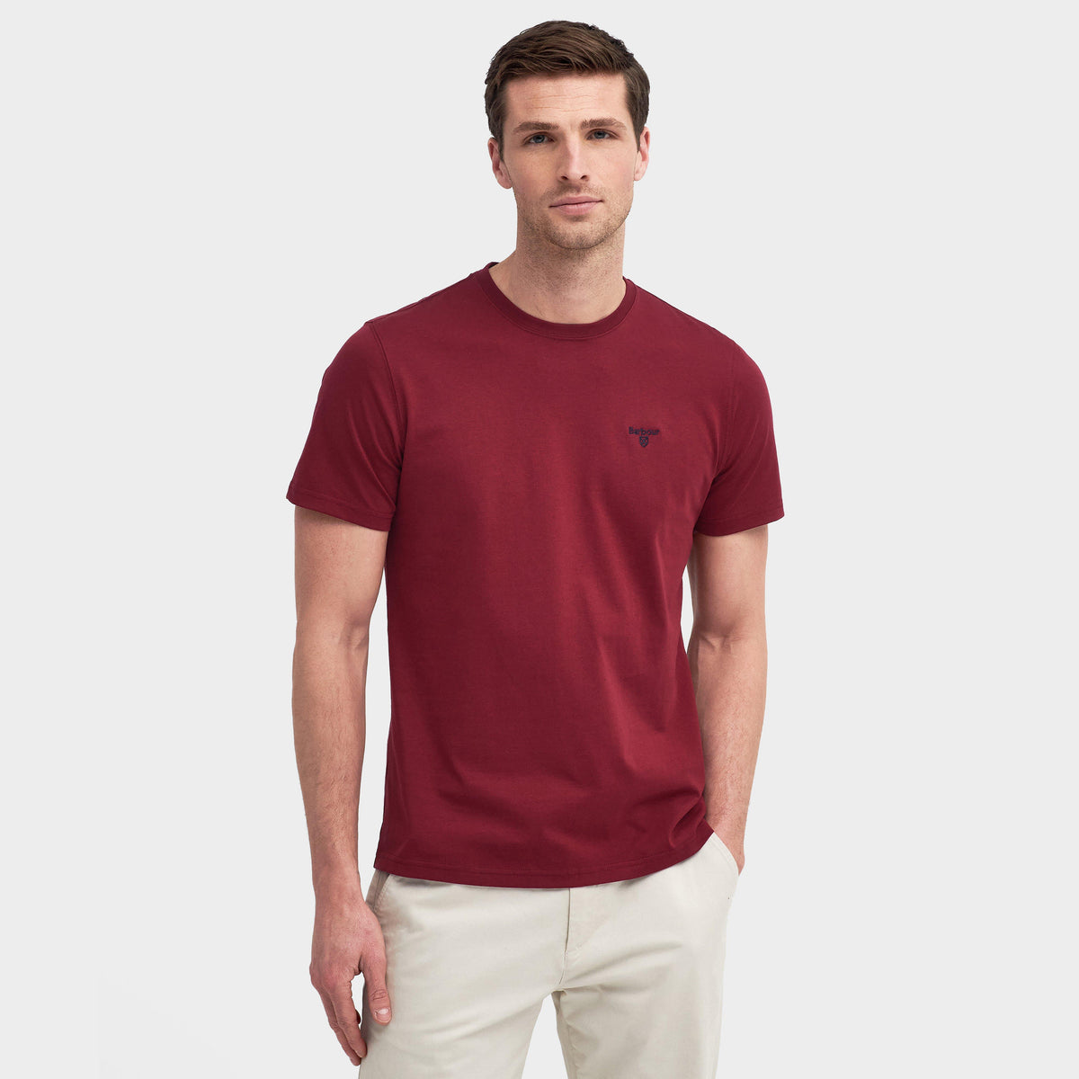 Mens Essential Sports T-Shirt Highland Red